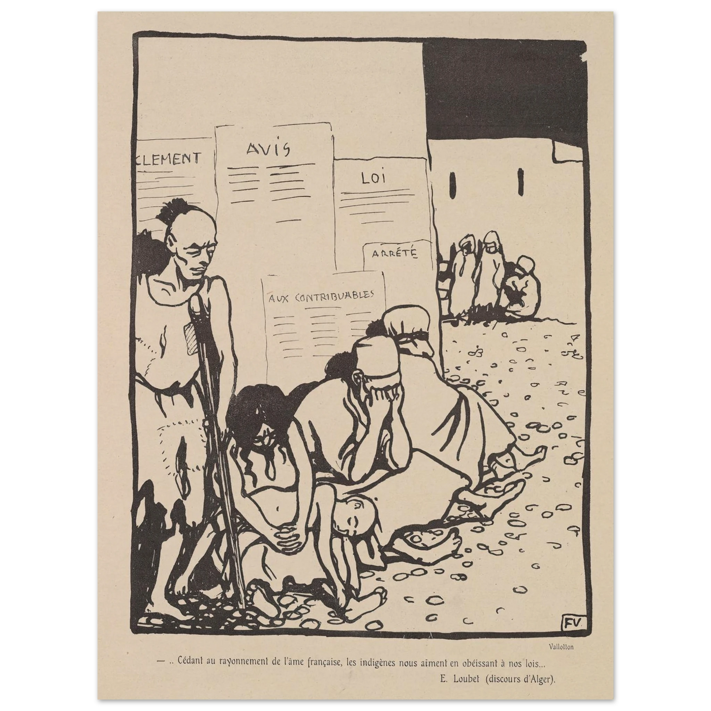 1er mai 1903 Art Print | Felix Vallotton-Quipham Collections