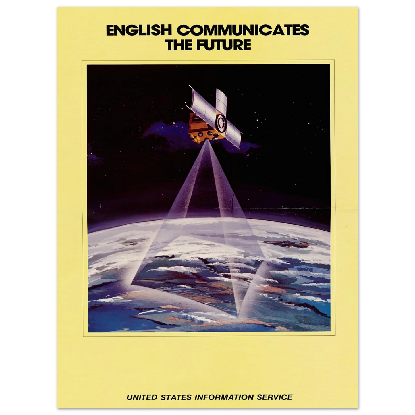 English Communicates the Future. United States Information Service 2 Art Print | US Information Agency-Quipham Collections