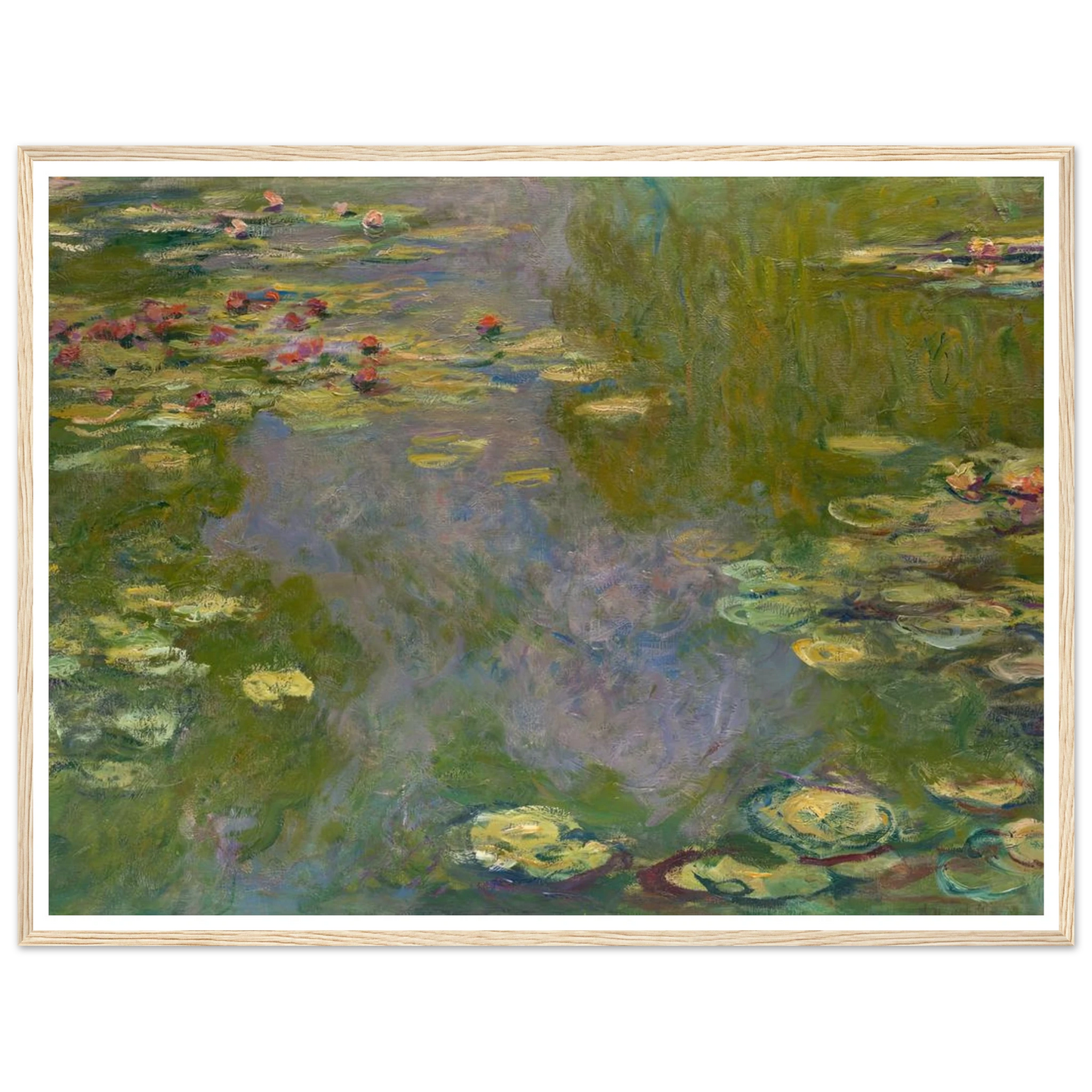 Water Lilies (1919) Art Print | Claude Monet-Quipham Collections