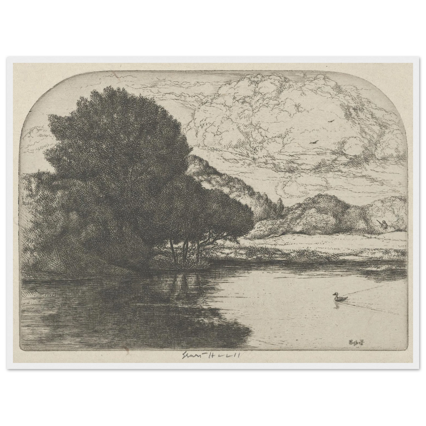 Doomed Duck (1900-1925) Art Print | Ernest Haskell-Quipham Collections