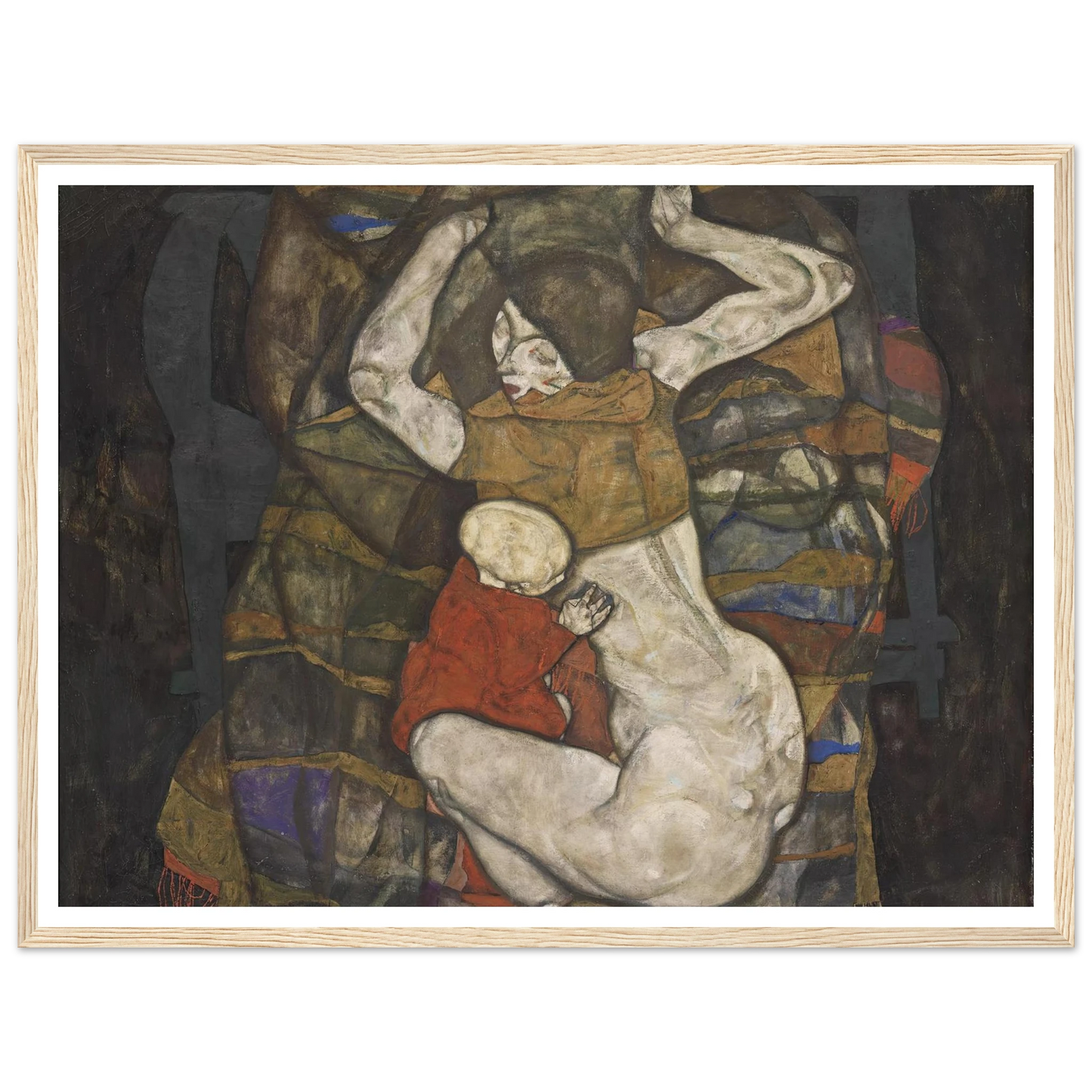 Junge Mutter (1914) Art Print | Egon Schiele-Quipham Collections