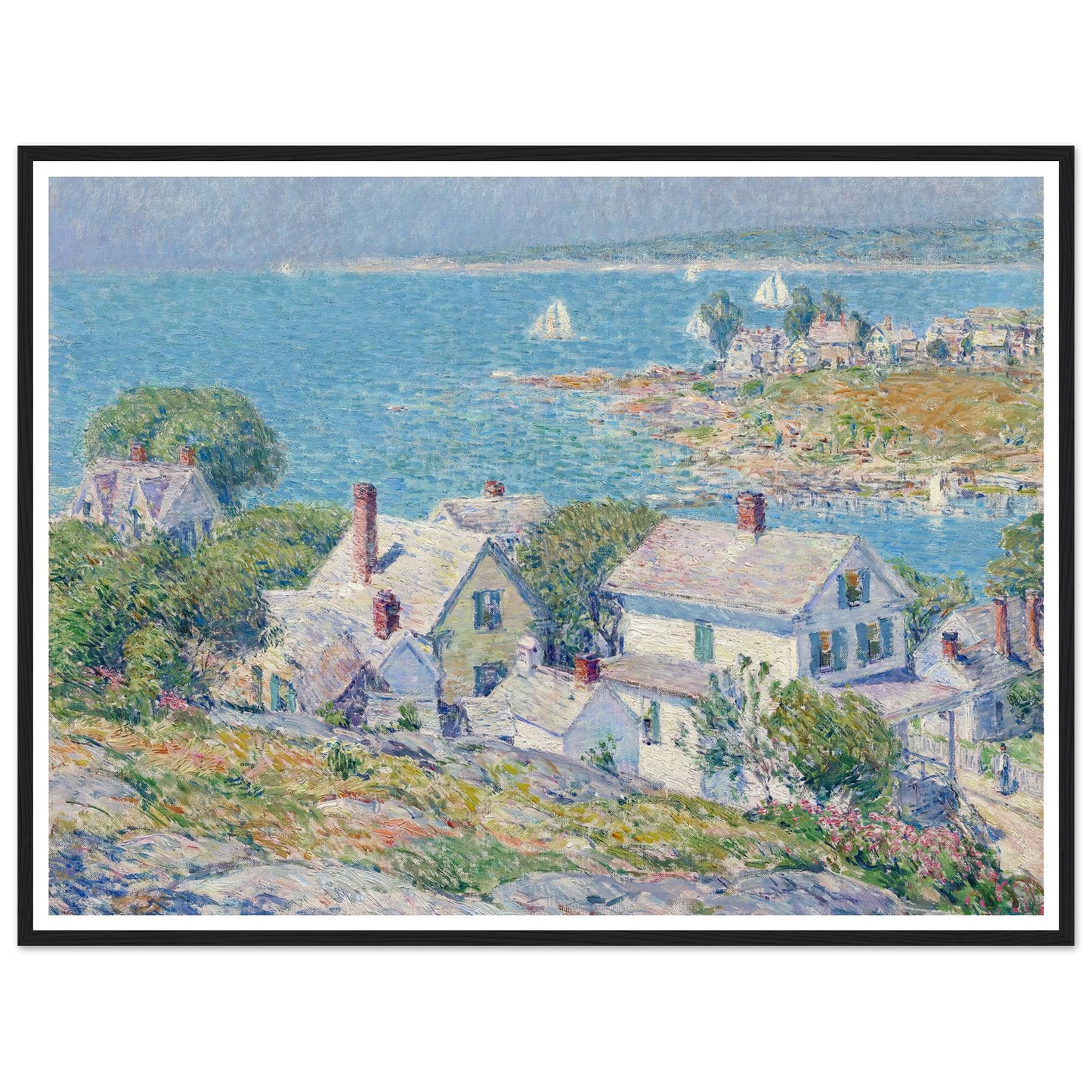 New England Headlands (1899) Art Print | Childe Hassam-Quipham Collections