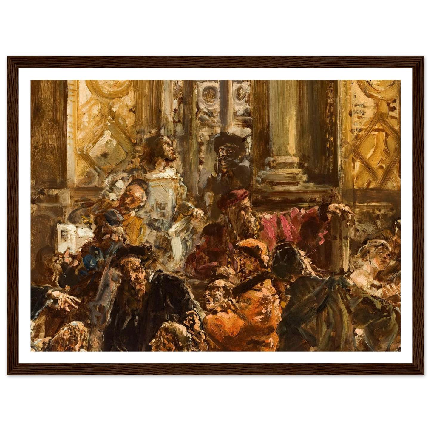 The Golden Age in Literature in the 16th c., from the series “History of Civilization in Poland” (1888) Art Print | Jan Matejko-Quipham Collections