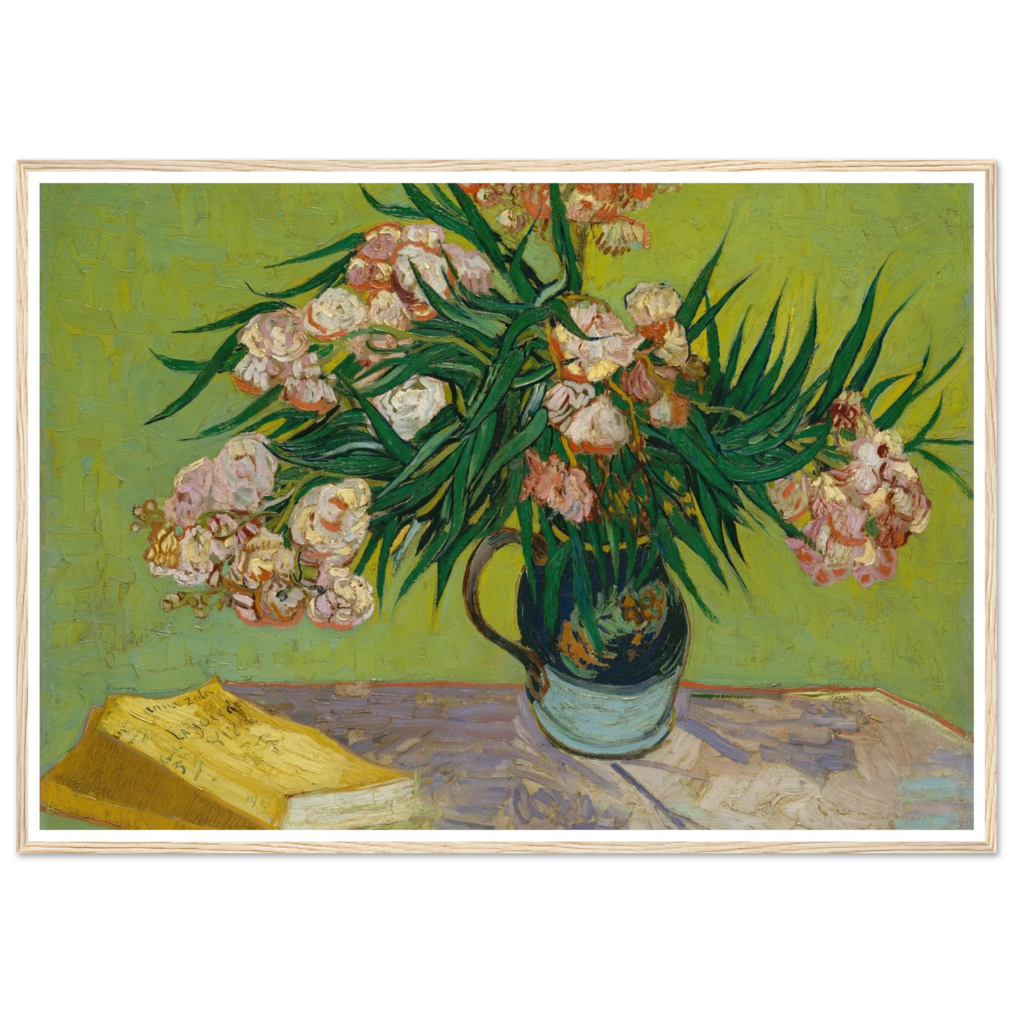 Oleanders (1888) Art Print | Vincent van Gogh-Quipham Collections