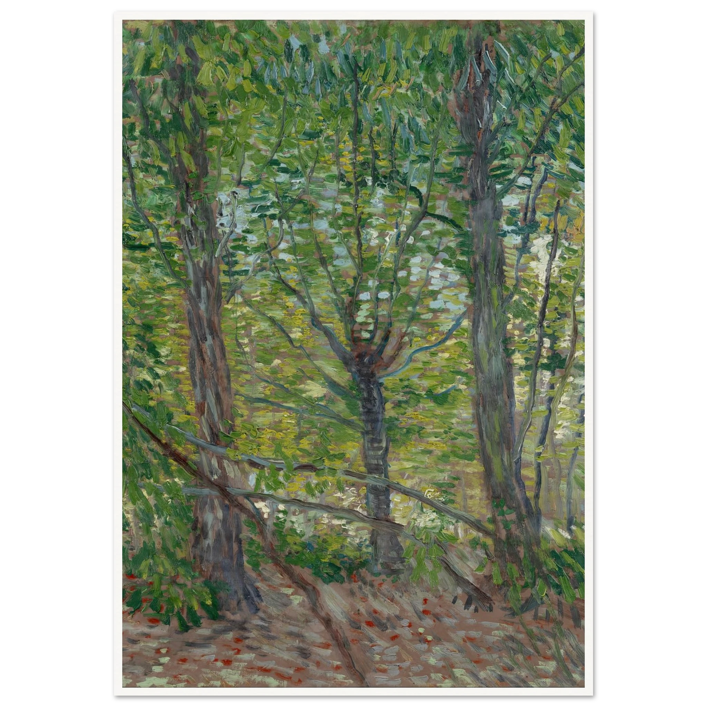 Trees Art Print | Vincent van Gogh-Quipham Collections