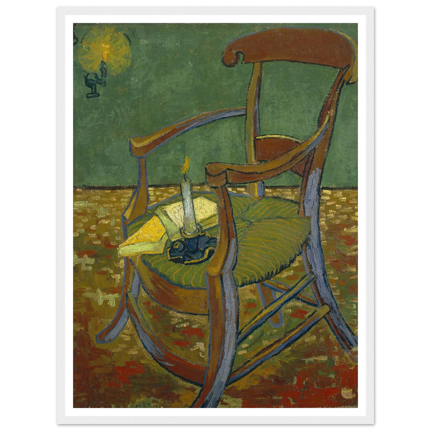Gauguin’s Chair (1888) Art Print | Vincent van Gogh-Quipham Collections