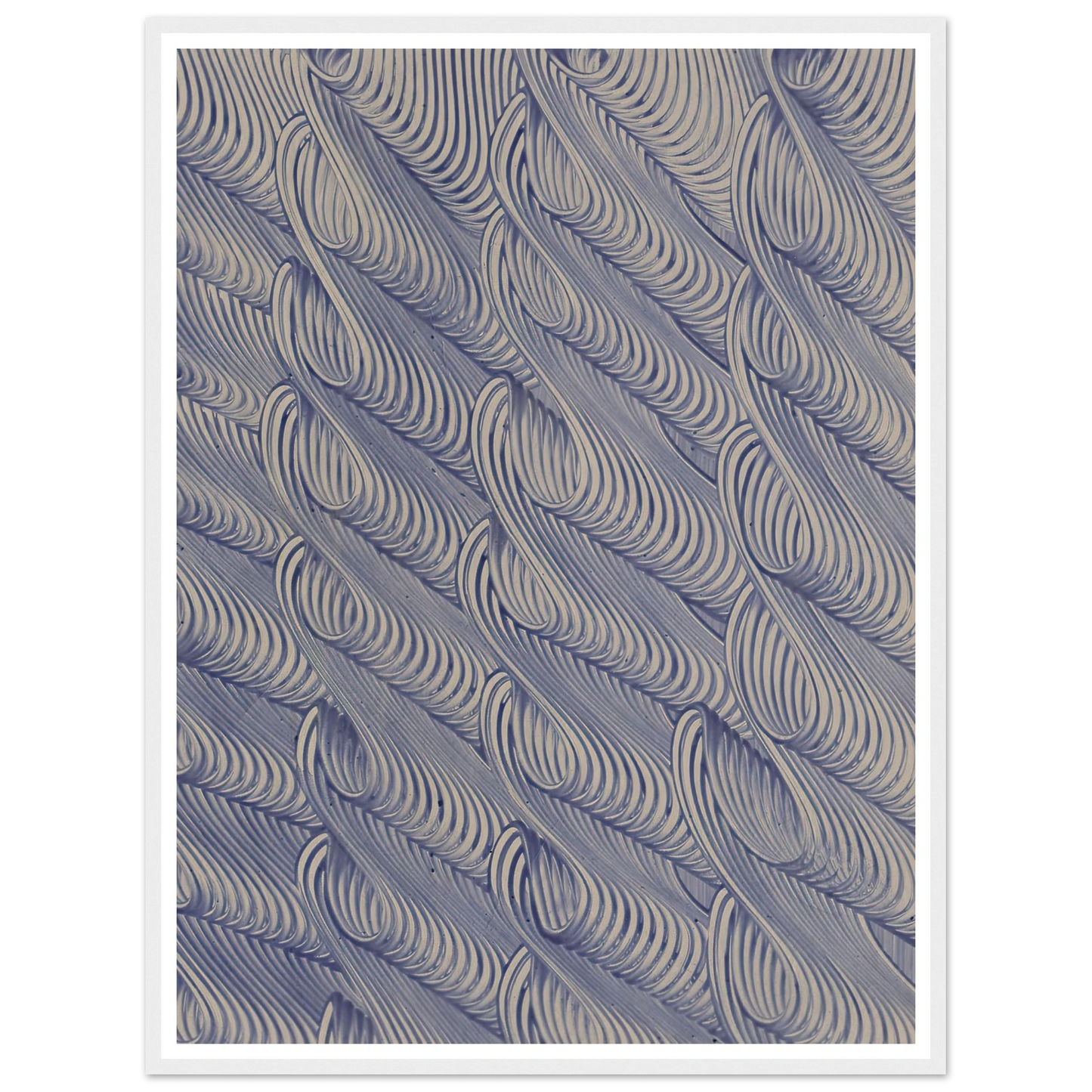 Kleisterpapier mit Verdrängungsdekor (Linienbündel) (1890) Art Print | Anker Kyster-Quipham Collections