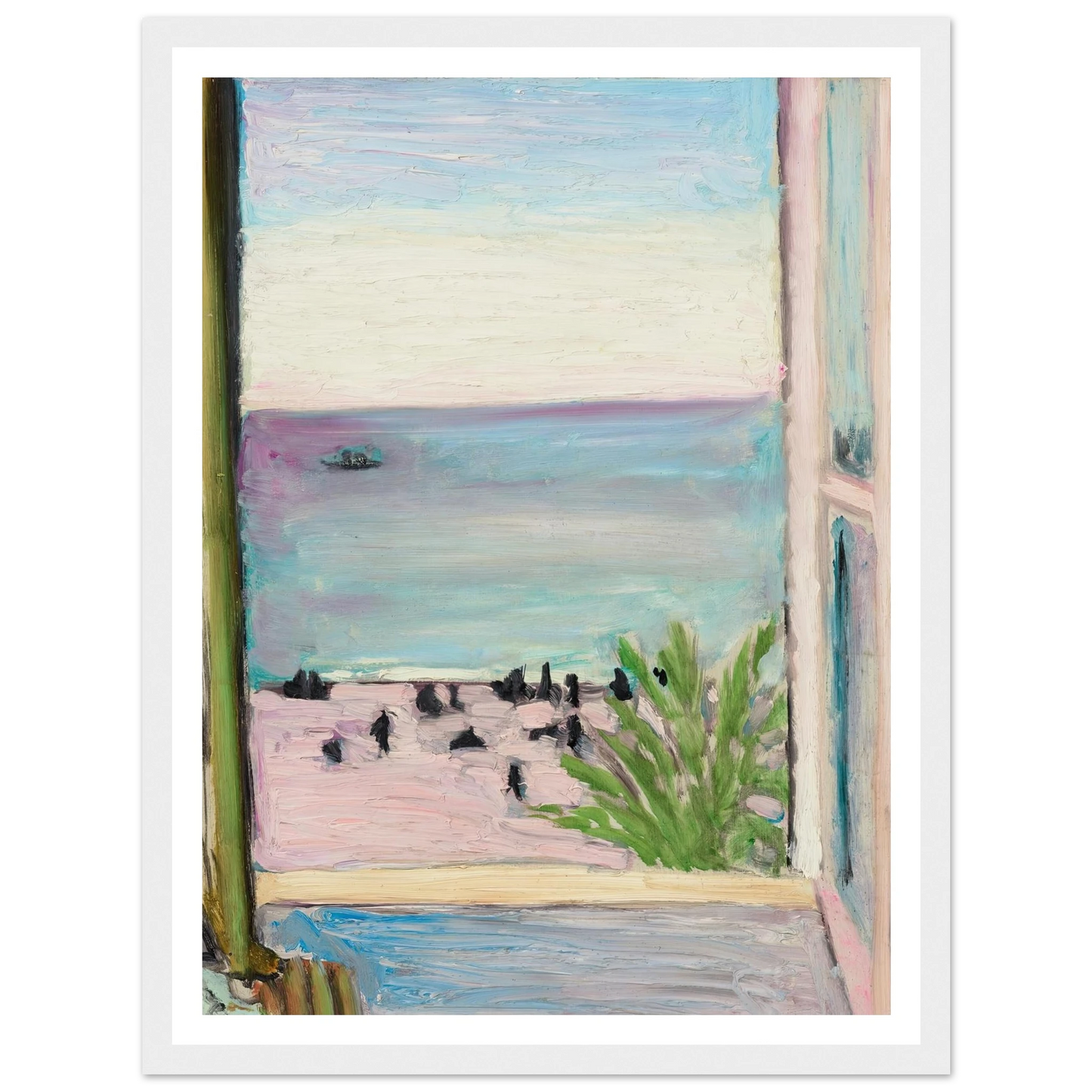 La fenêtre ouverte (1918) Art Print | Henri Matisse-Quipham Collections