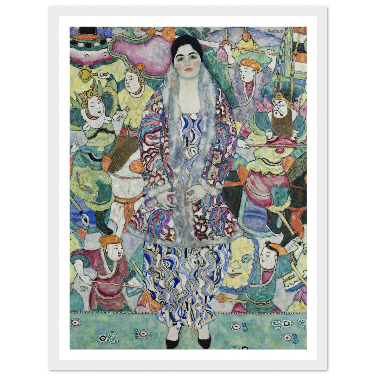 Portrait of Friederike Maria Beer (1916) Art Print | Gustav Klimt-Quipham Collections