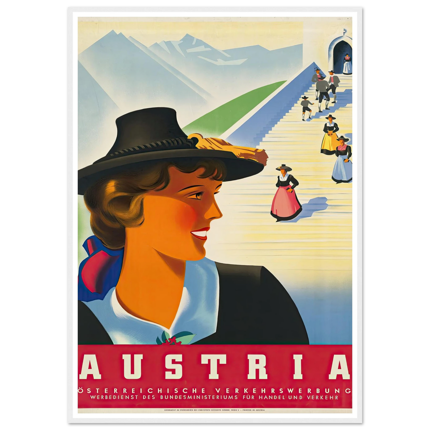 Austria Art Print | Joseph Binder-Quipham Collections