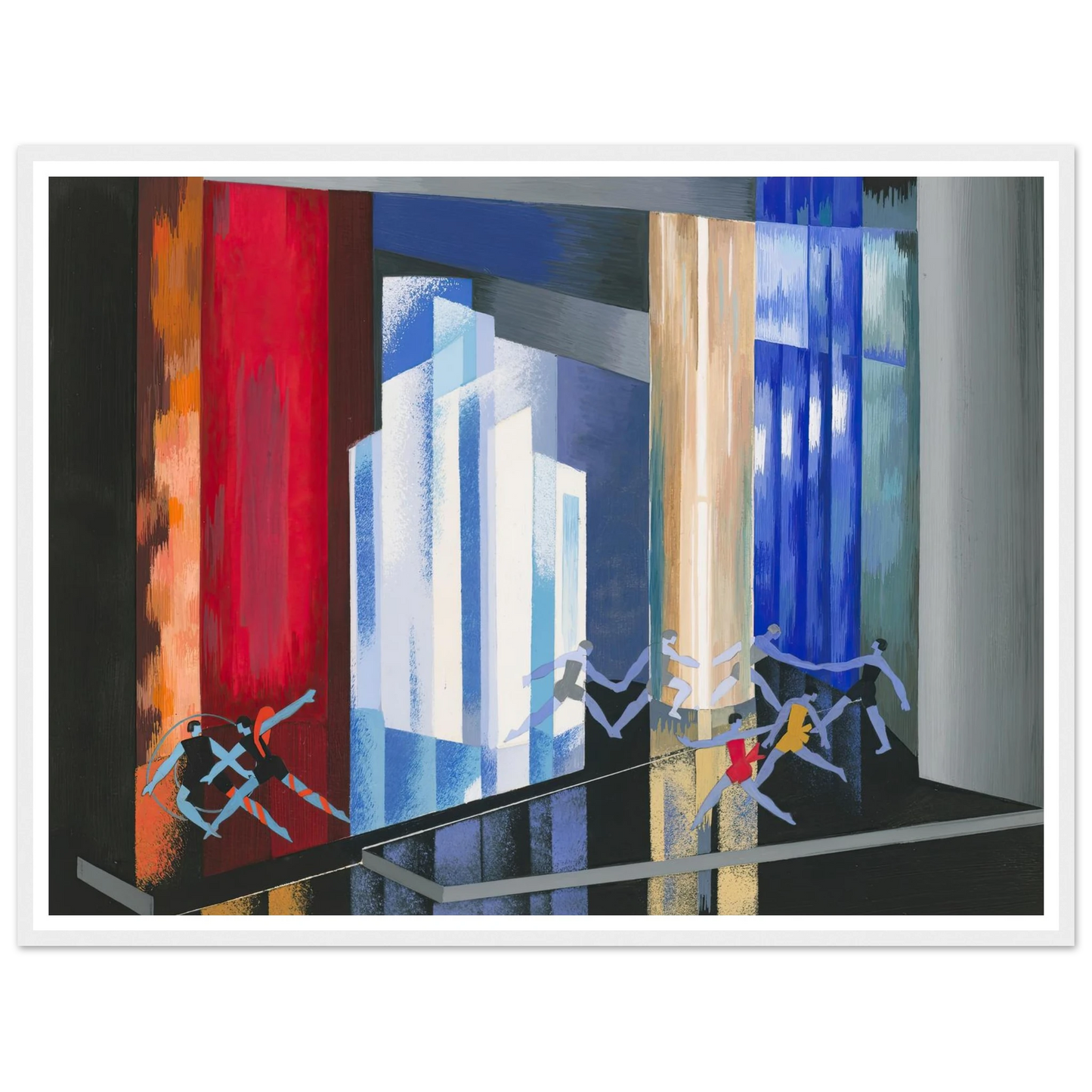 Maquettes dé Théatre 14 Art Print | Alexandra Exter-Quipham Collections