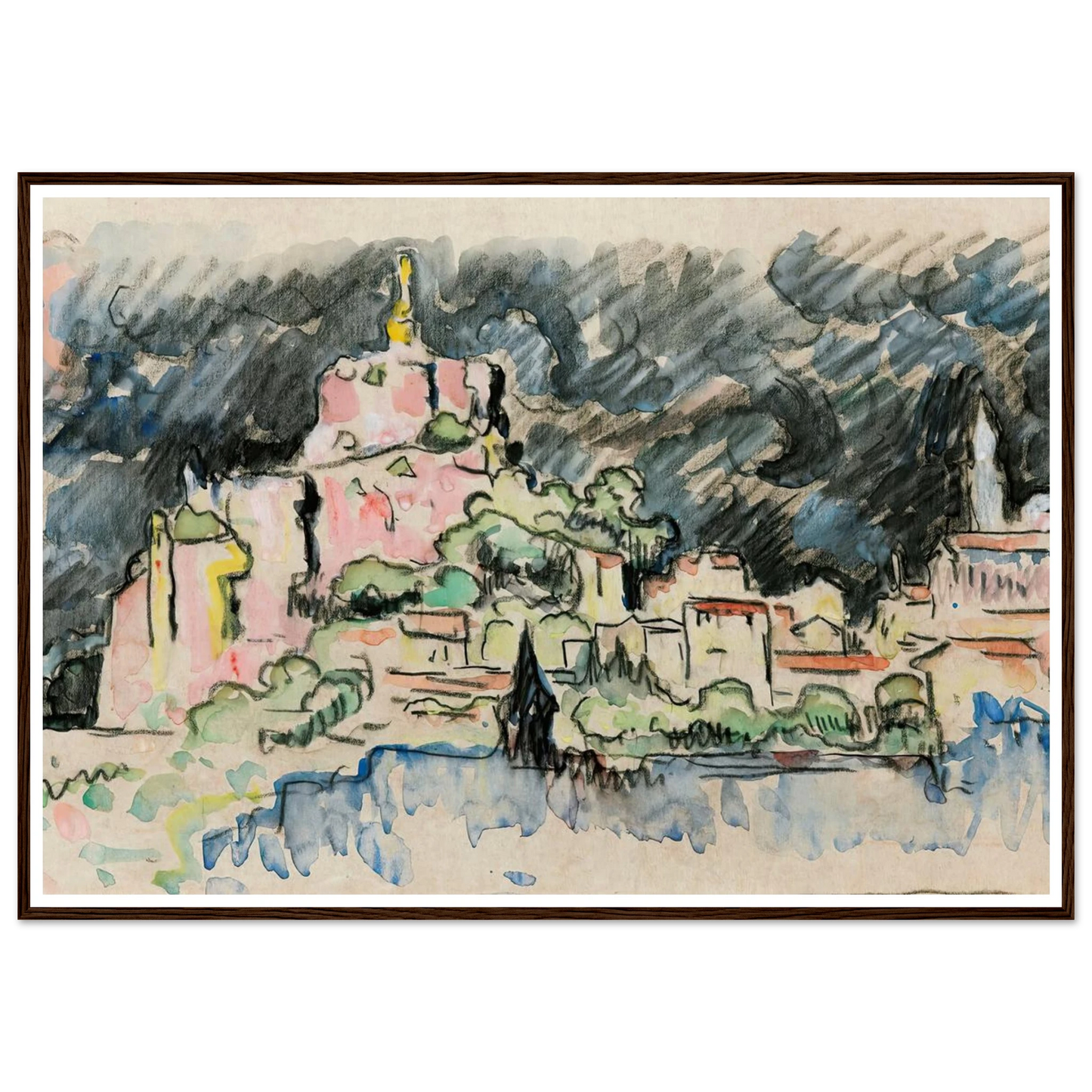 Le Puy-En-Velay, Ciel D’orage Art Print | Paul Signac-Quipham Collections