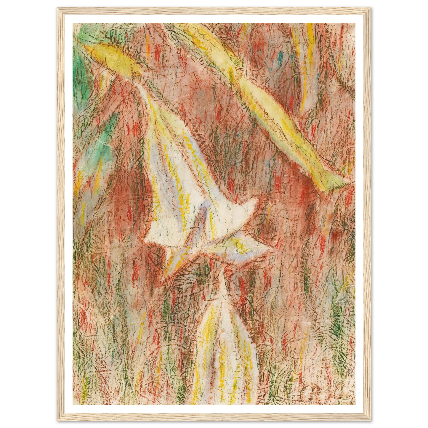 Datura Japonica (Engelstrompeten) (1936) Art Print | Christian Rohlfs-Quipham Collections