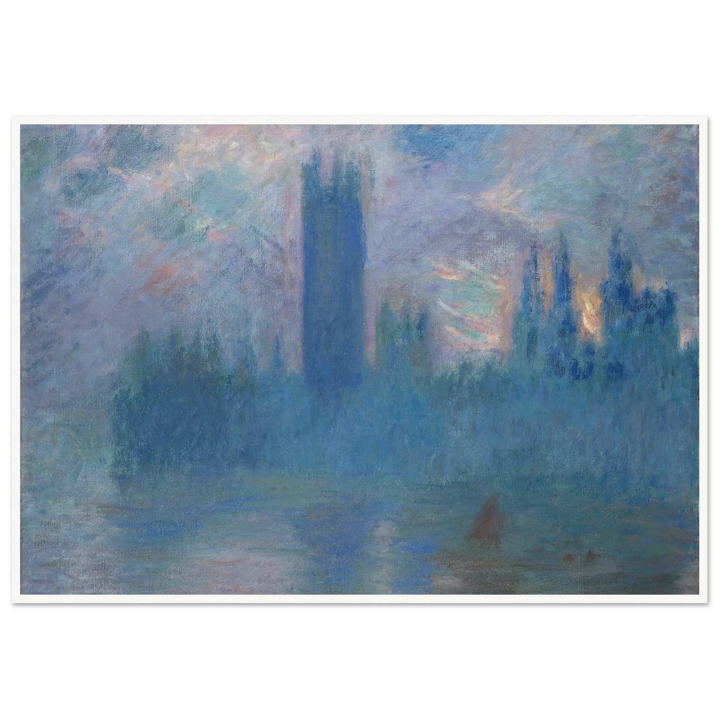 Houses of Parliament, London (1900) Art Print | Claude Monet-Quipham Collections