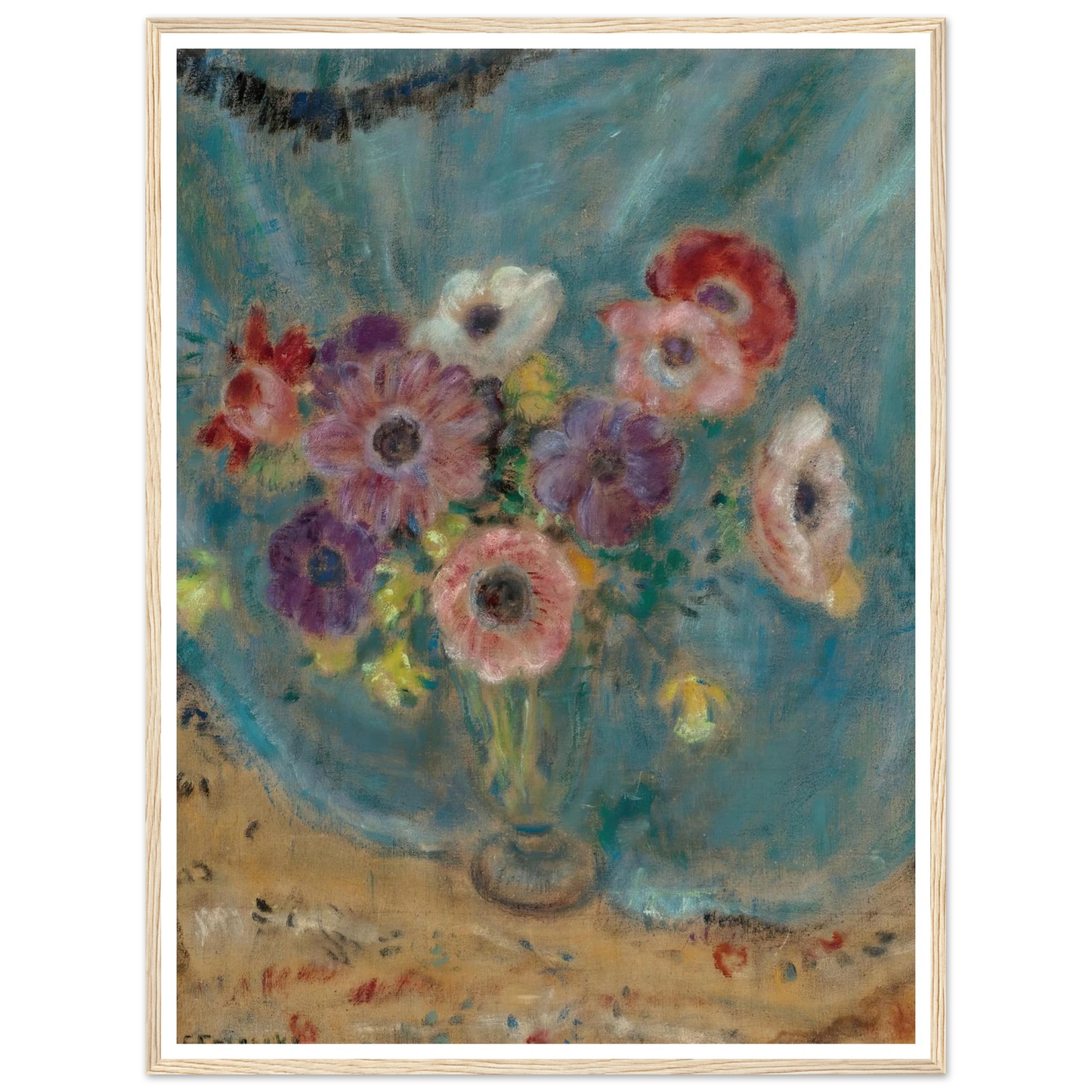 Floral Still Life Art Print | Frederick Carl Frieseke-Quipham Collections
