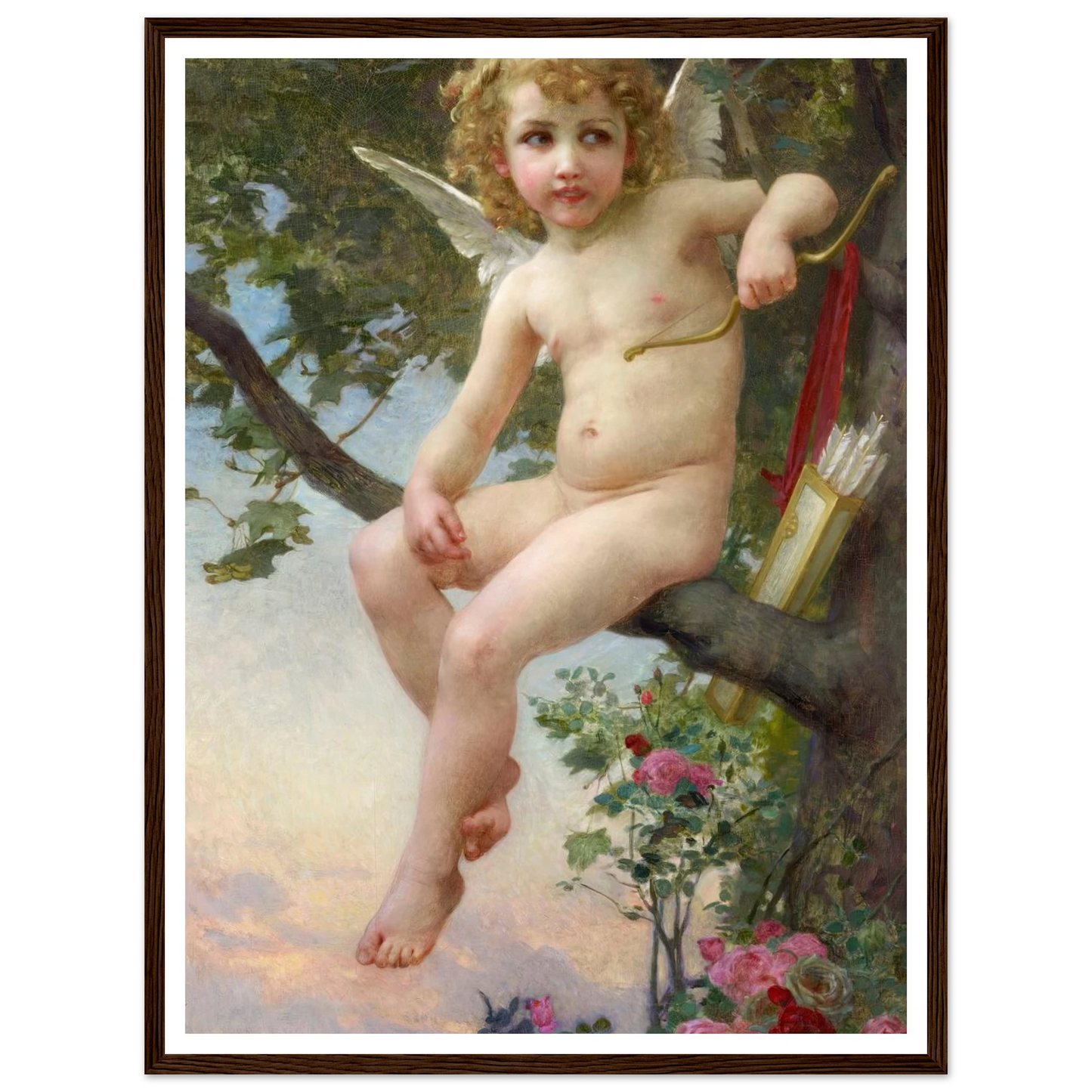 Cupid Art Print | Guillaume Seignac-Quipham Collections