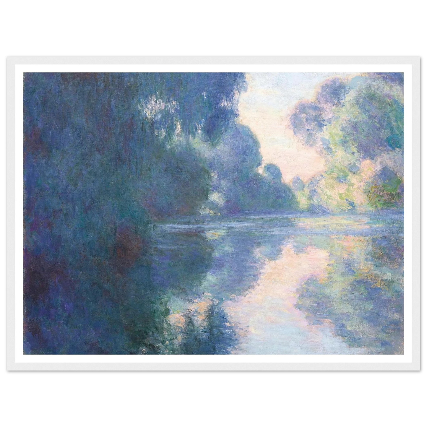 Matinée sur la Seine (1897) Art Print | Claude Monet-Quipham Collections