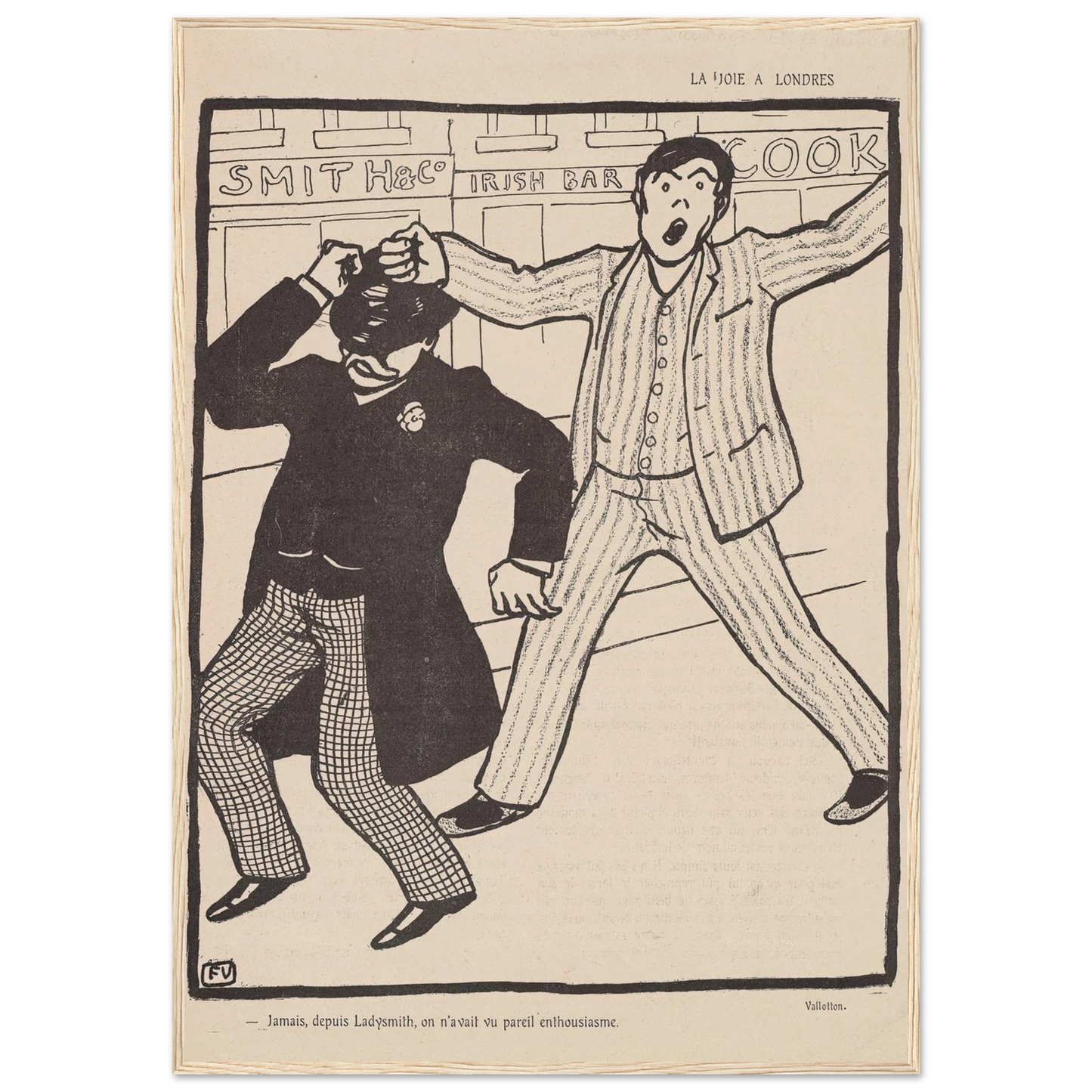18 juillet 1903 Art Print | Felix Vallotton-Quipham Collections