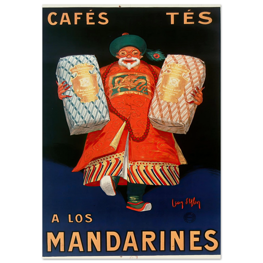 Cafés tés a los Mandarines (1927) Art Print | Jean Dylen-Quipham Collections