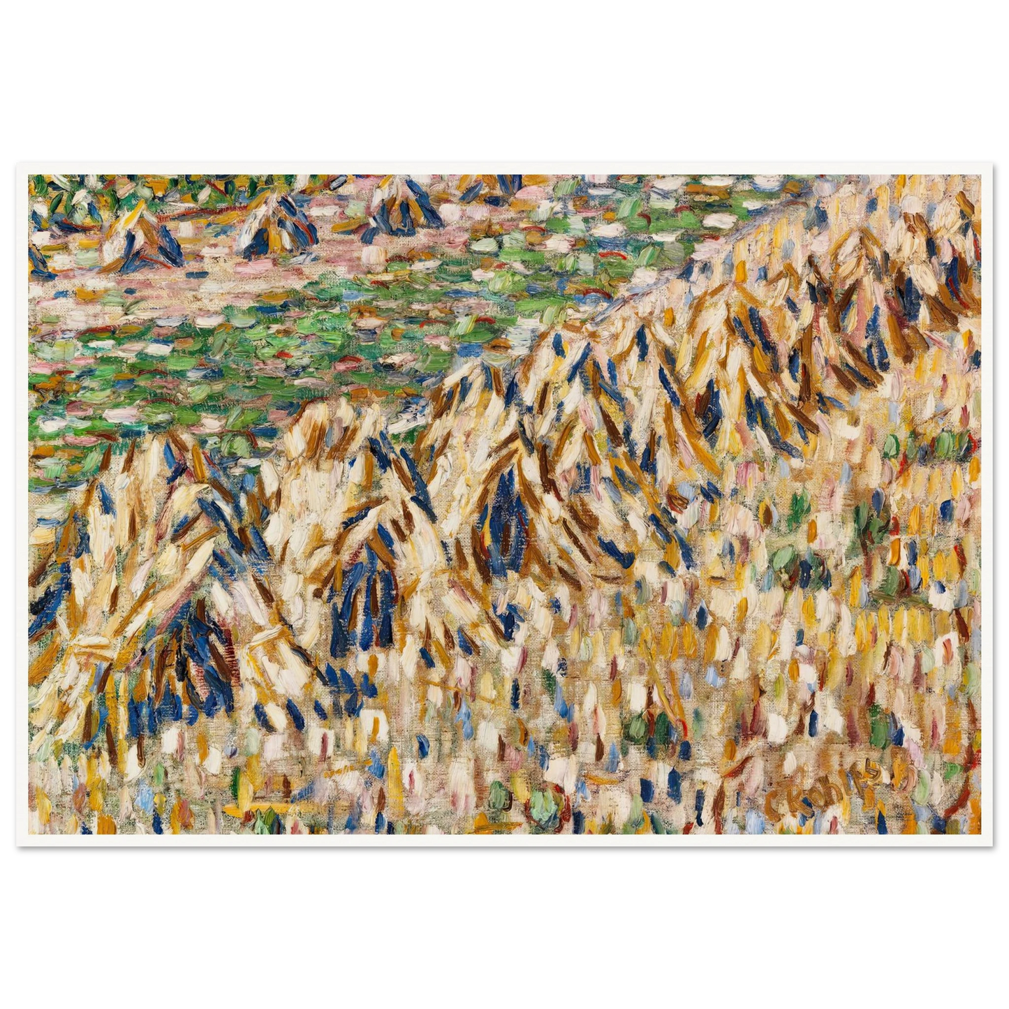 Kornpuppen im Kornfeld (1907) Art Print | Christian Rohlfs-Quipham Collections