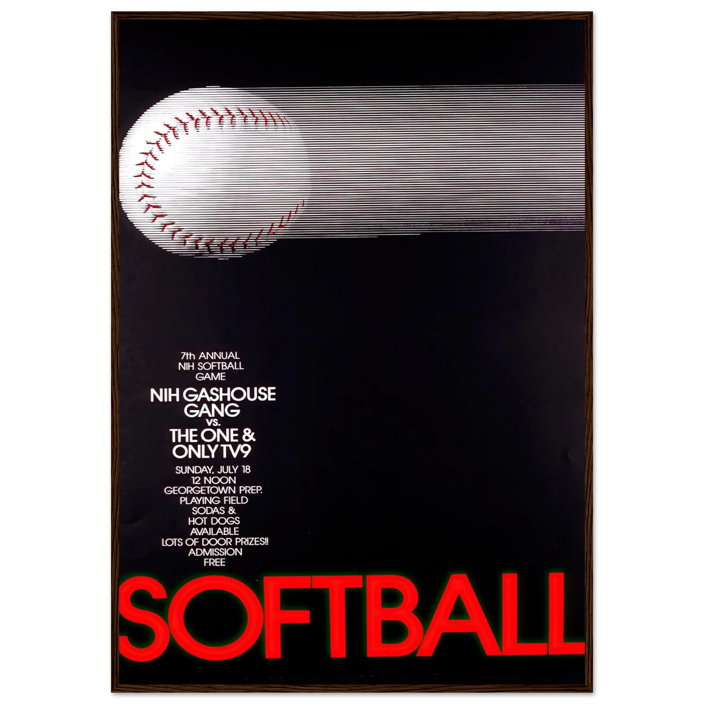 Softball (1982) Art Print | National Institutes of Health-Quipham Collections