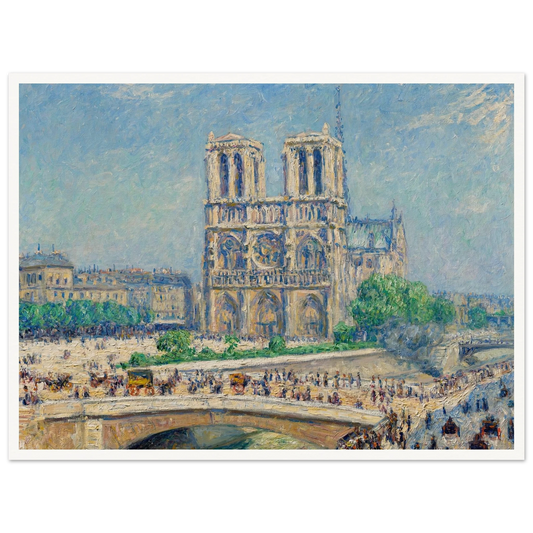 Notre-Dame, effet de soleil (1906) Art Print | Francis Picabia-Quipham Collections