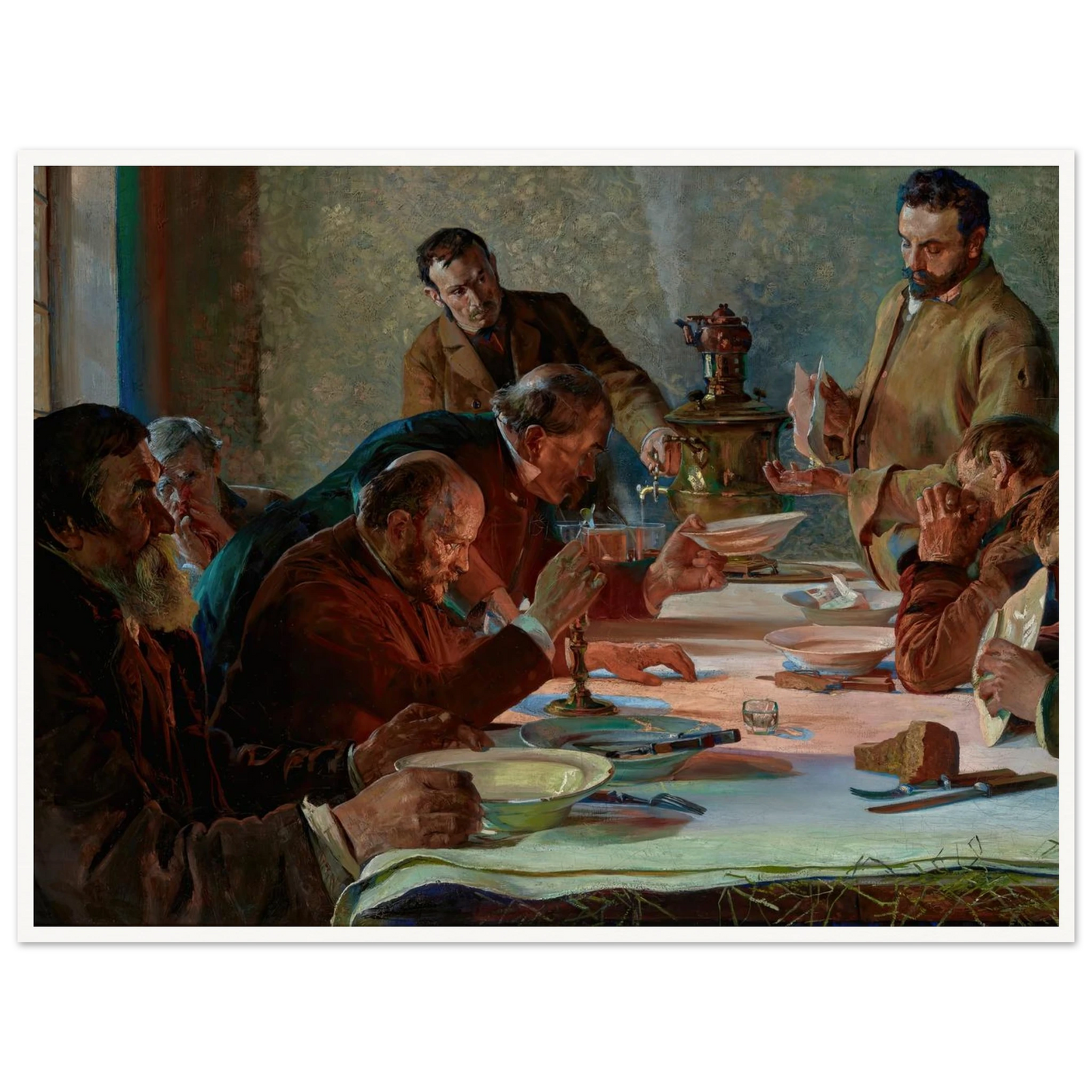 Christmas Eve in Siberia (1892) Art Print | Jacek Malczewski-Quipham Collections