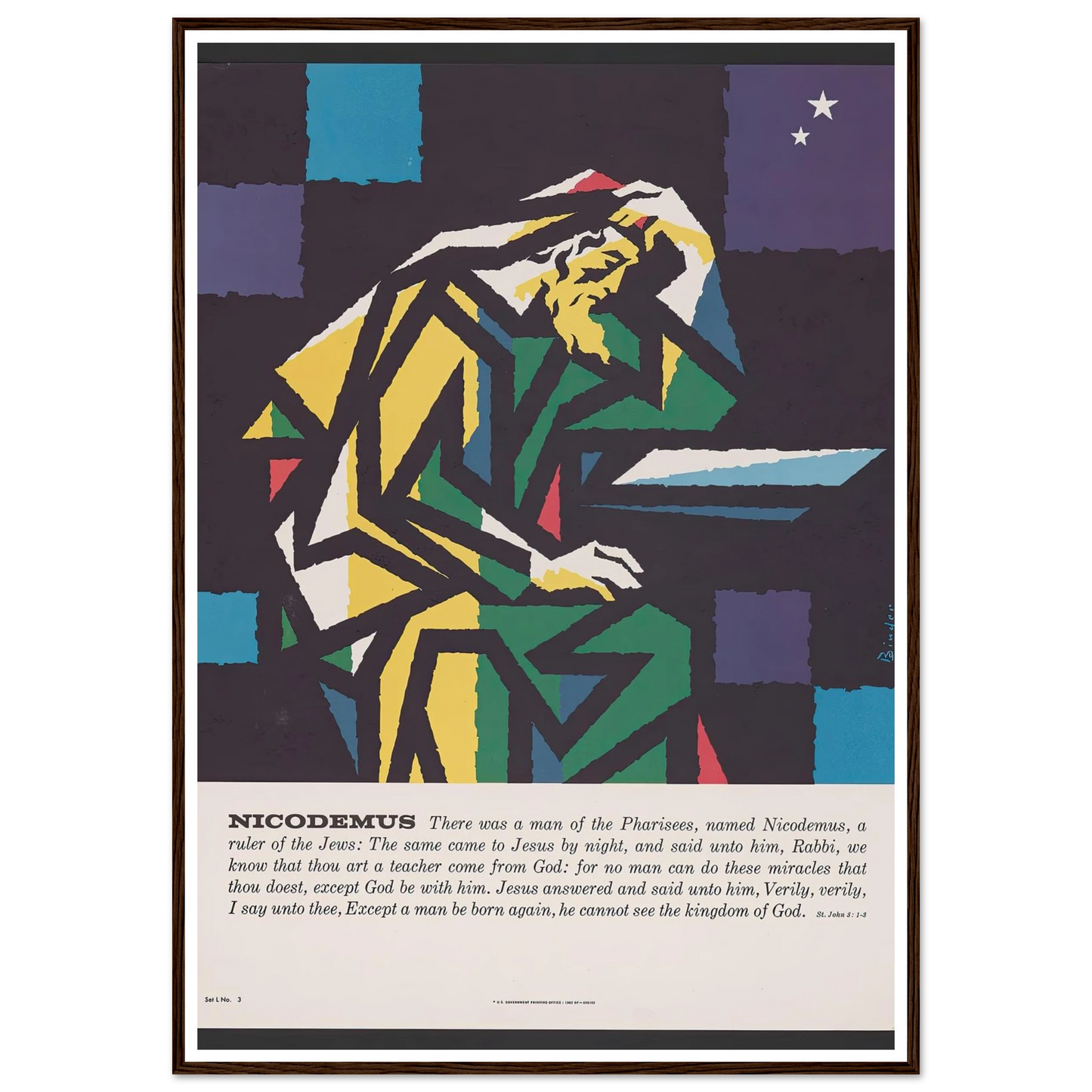 Nicodemus (1962) Art Print | Joseph Binder-Quipham Collections