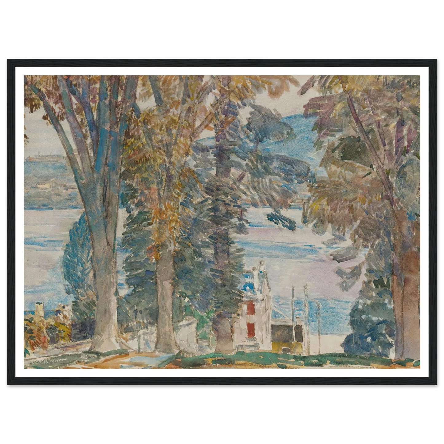 Newburgh, New York (1914) Art Print | Childe Hassam-Quipham Collections