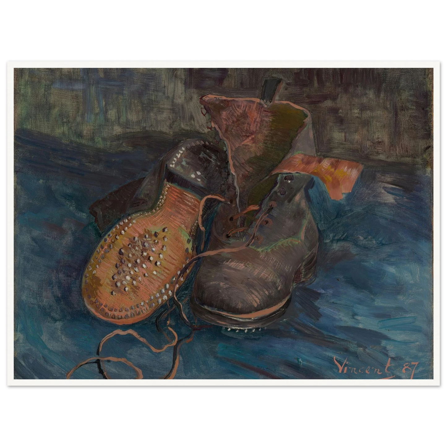 A Pair of Boots (1887) Art Print | Vincent van Gogh-Quipham Collections