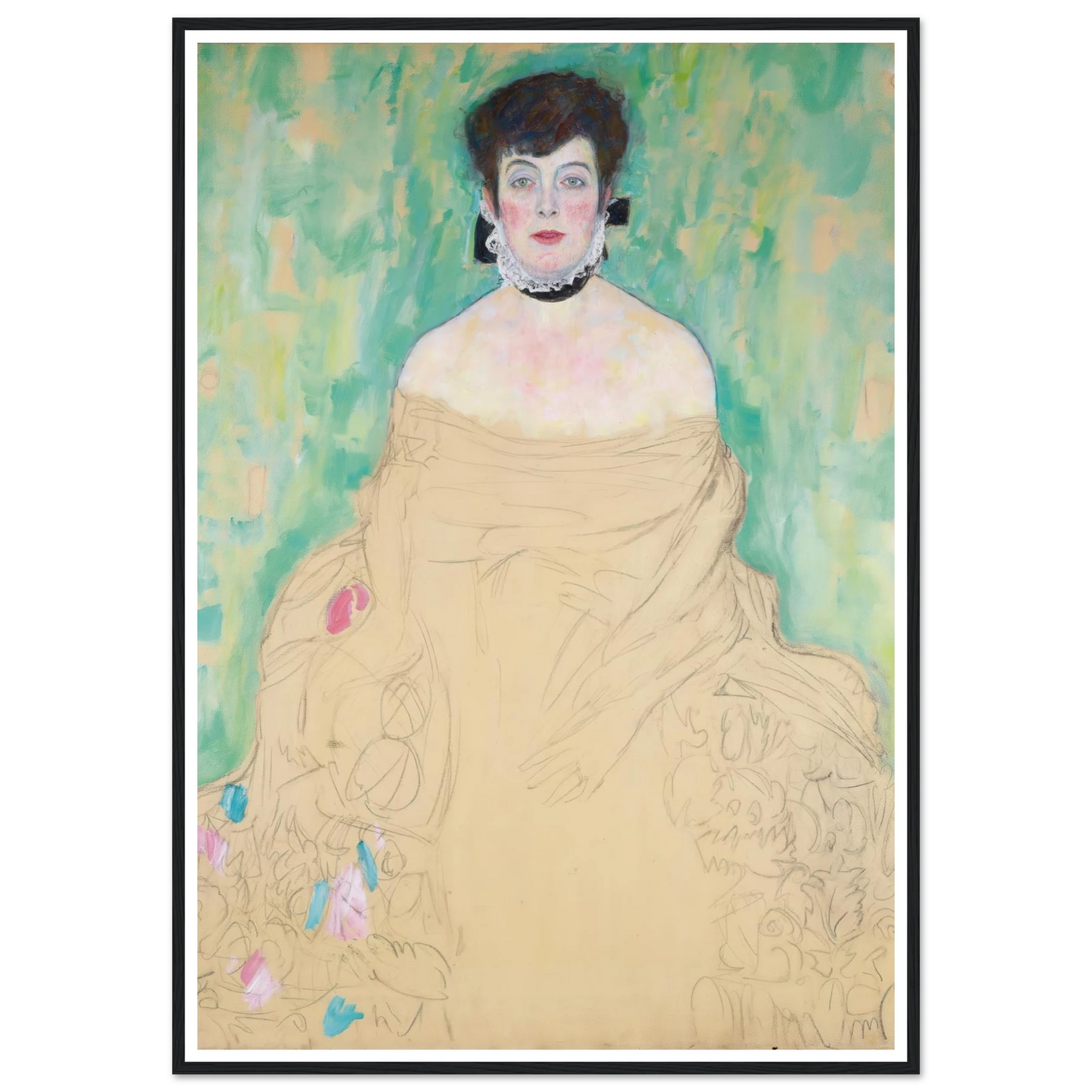 Amalie Zuckerkandl (1917) Art Print | Gustav Klimt-Quipham Collections