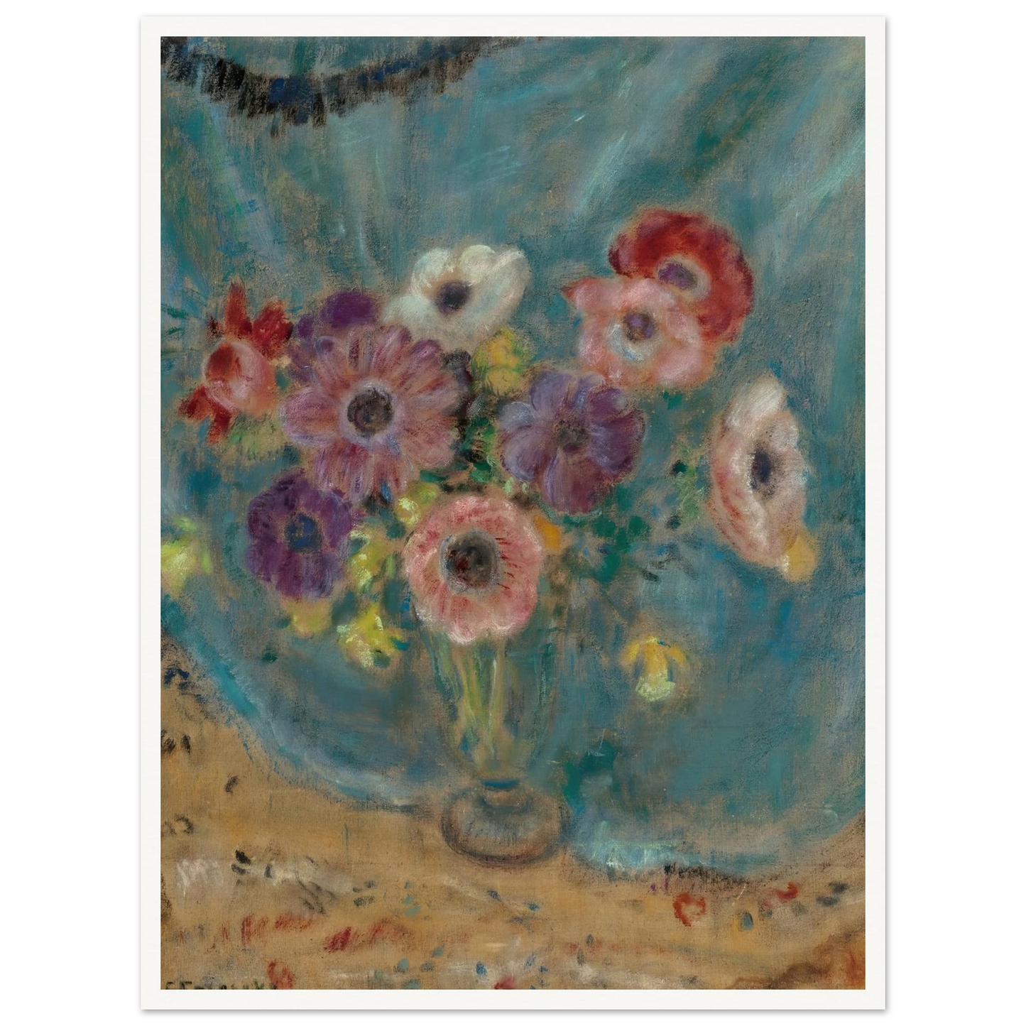 Floral Still Life Art Print | Frederick Carl Frieseke-Quipham Collections