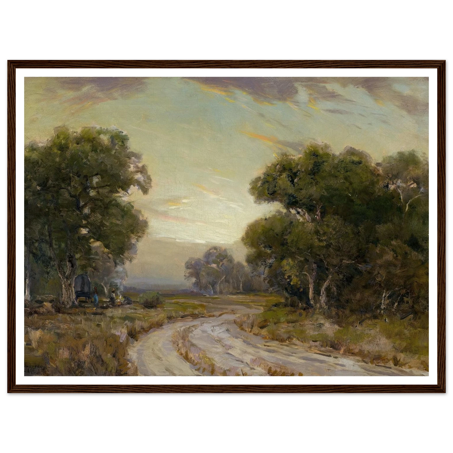 Evening Near Jackson, Southwest Texas Art Print | Julian Onderdonk-Quipham Collections