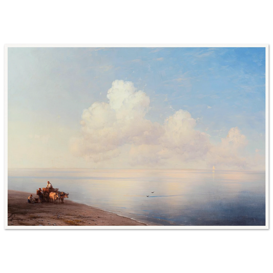 Ruhige See (1887) Art Print | Ivan Konstantinovich Aivazovsky-Quipham Collections