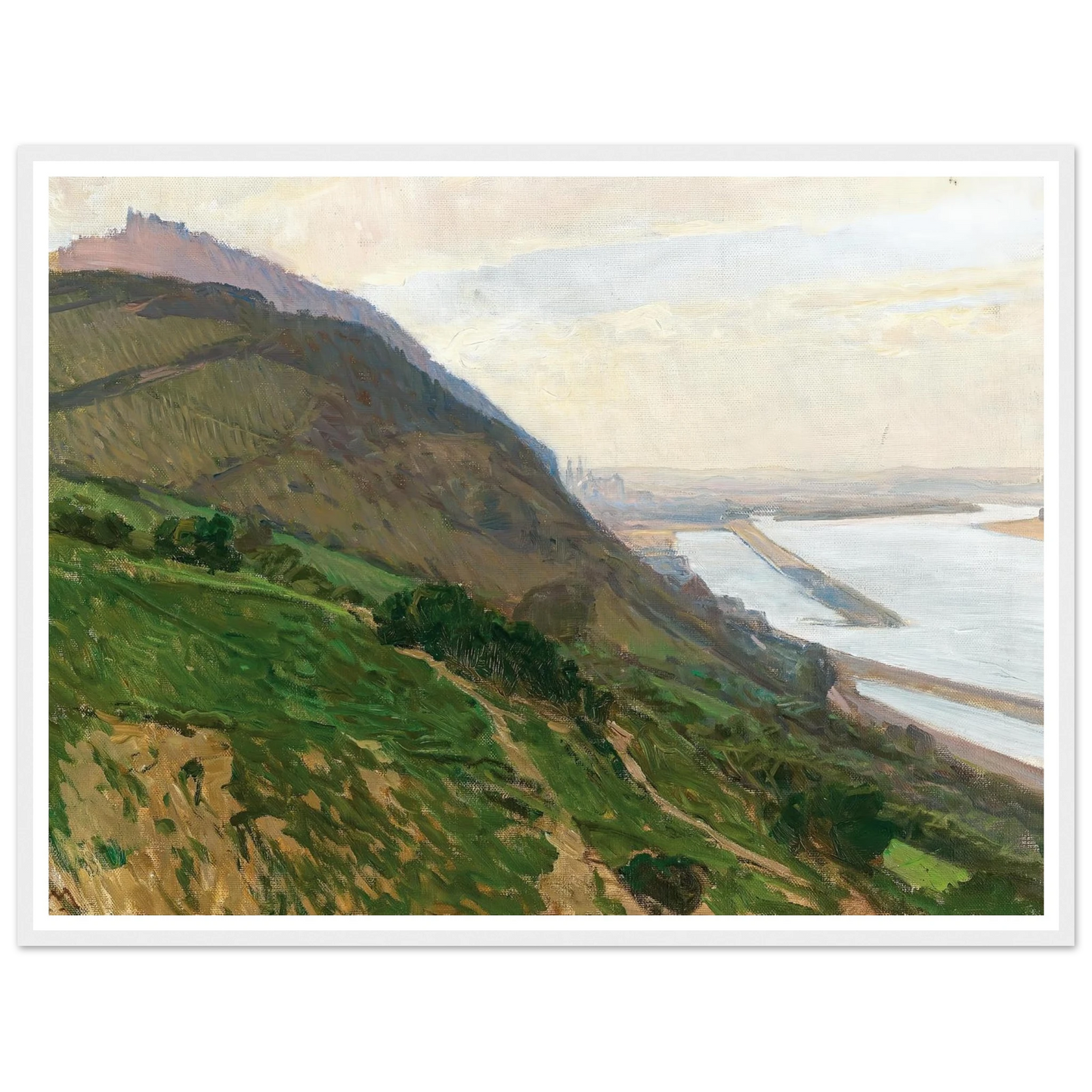 Donauansicht Art Print | Carl Moll-Quipham Collections