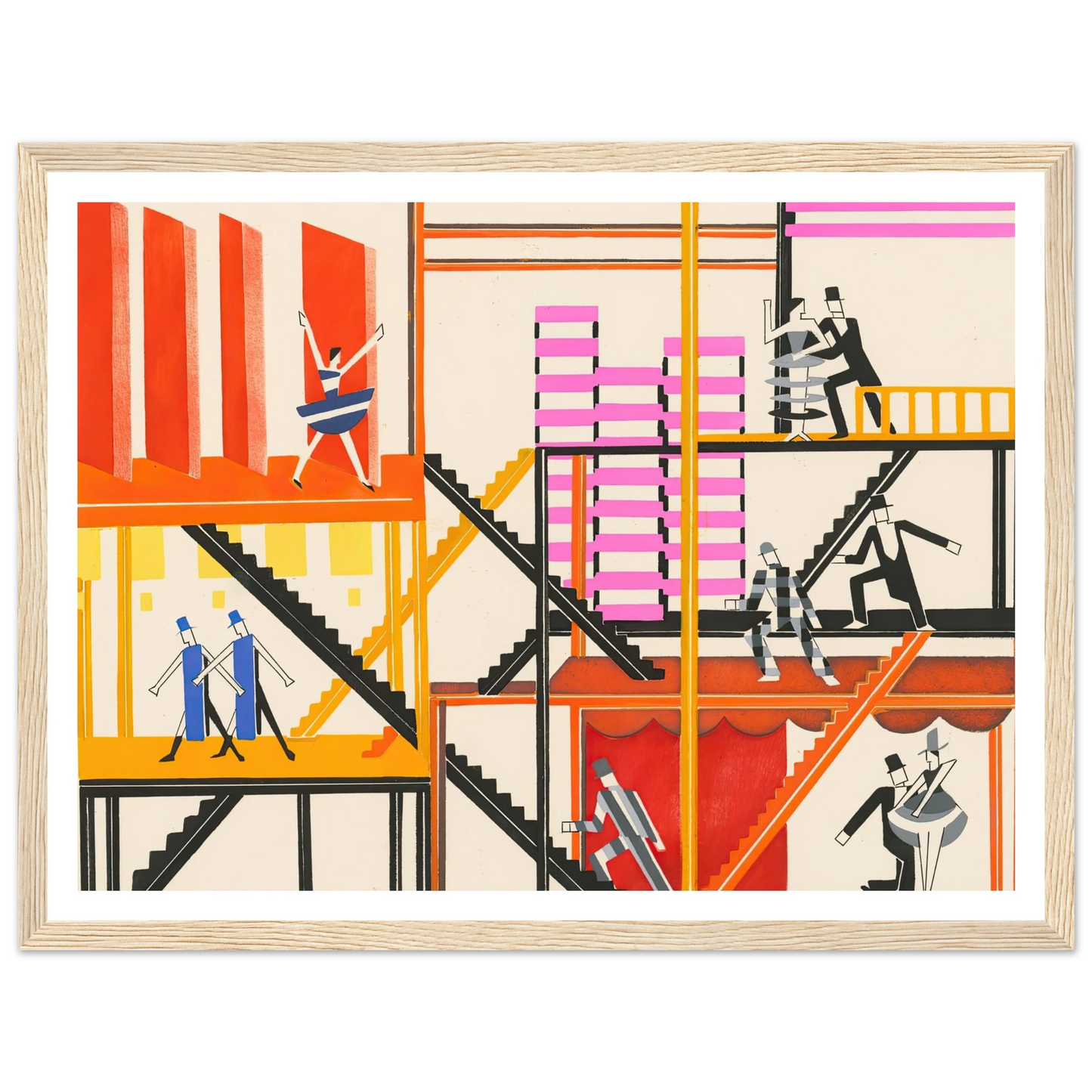 Maquettes dé Théatre 4 Art Print | Alexandra Exter-Quipham Collections