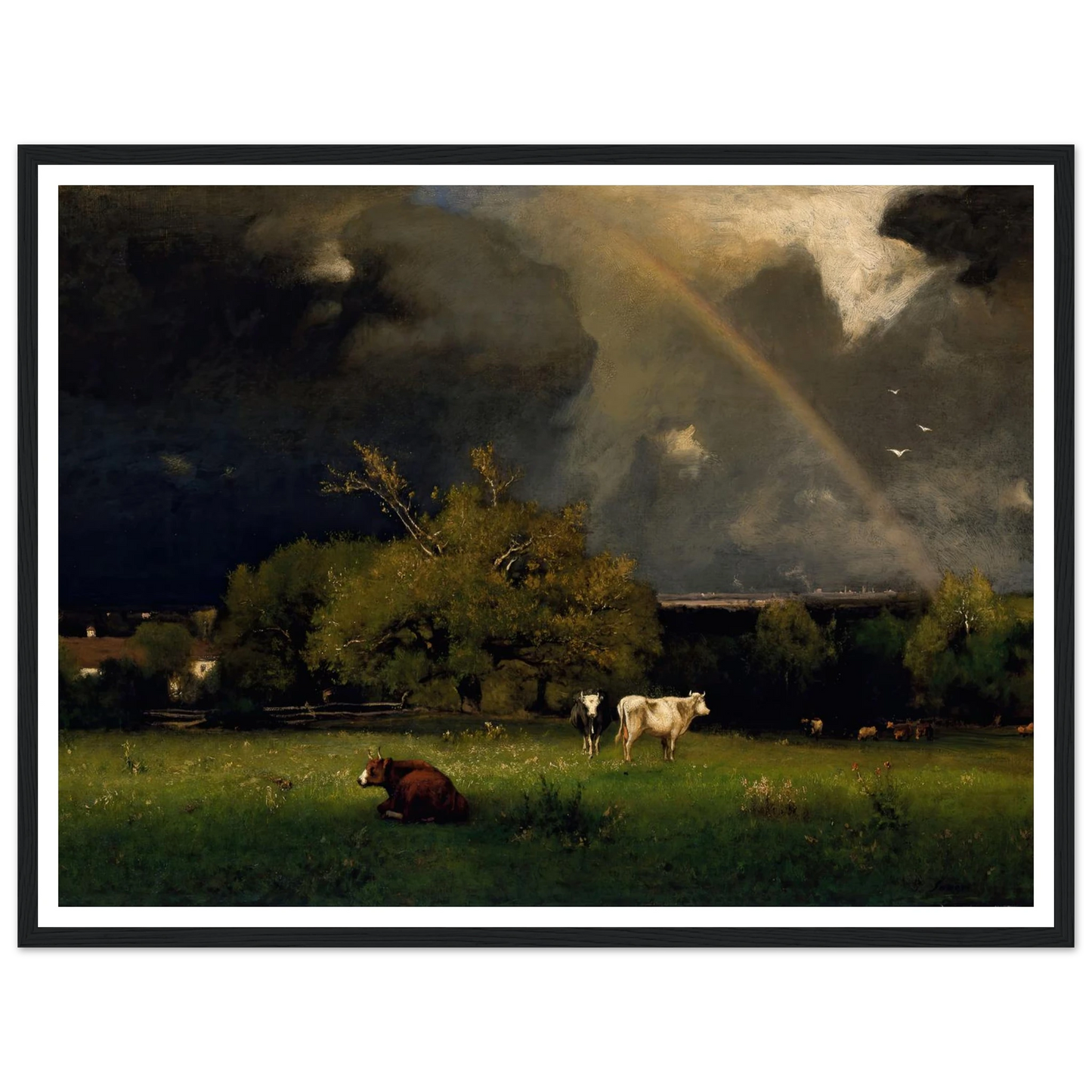 The Rainbow Art Print | George Inness-Quipham Collections
