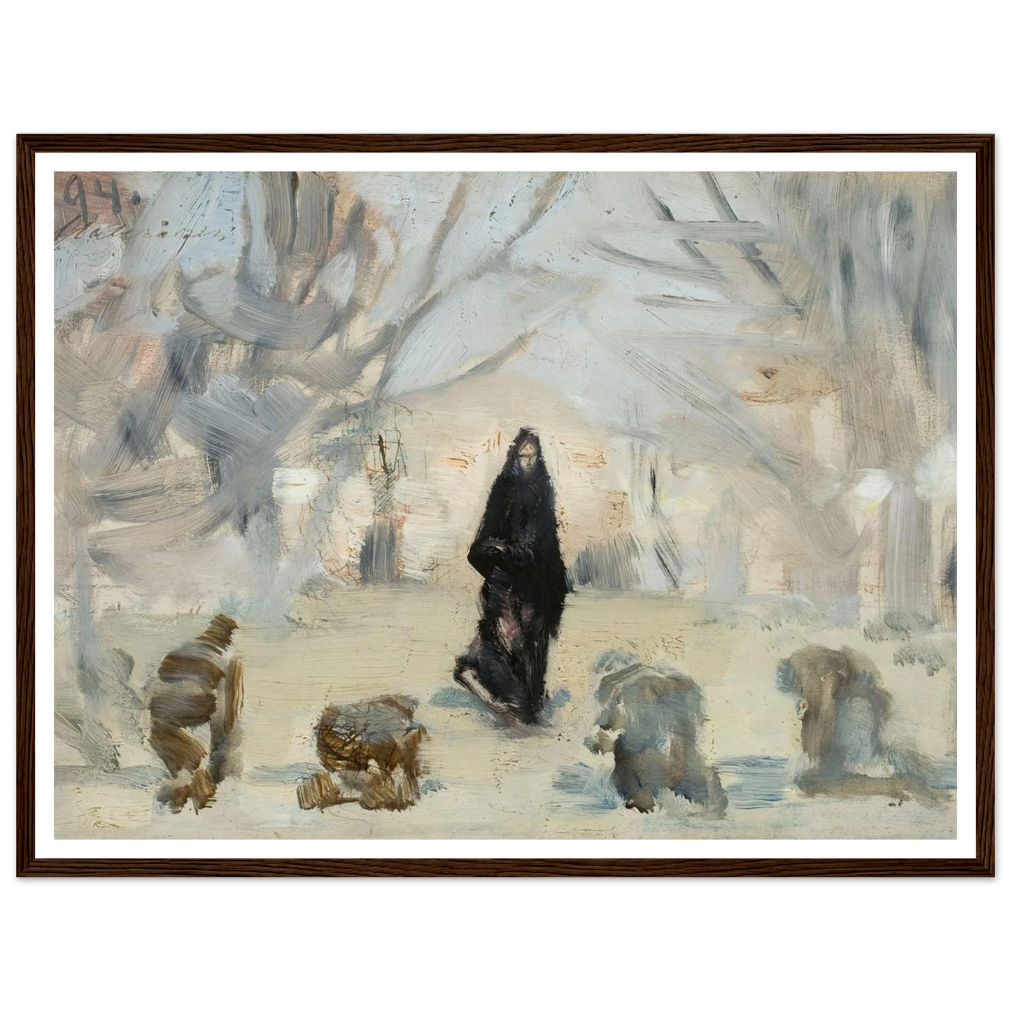 Phantom (1894) Art Print | Jacek Malczewski-Quipham Collections