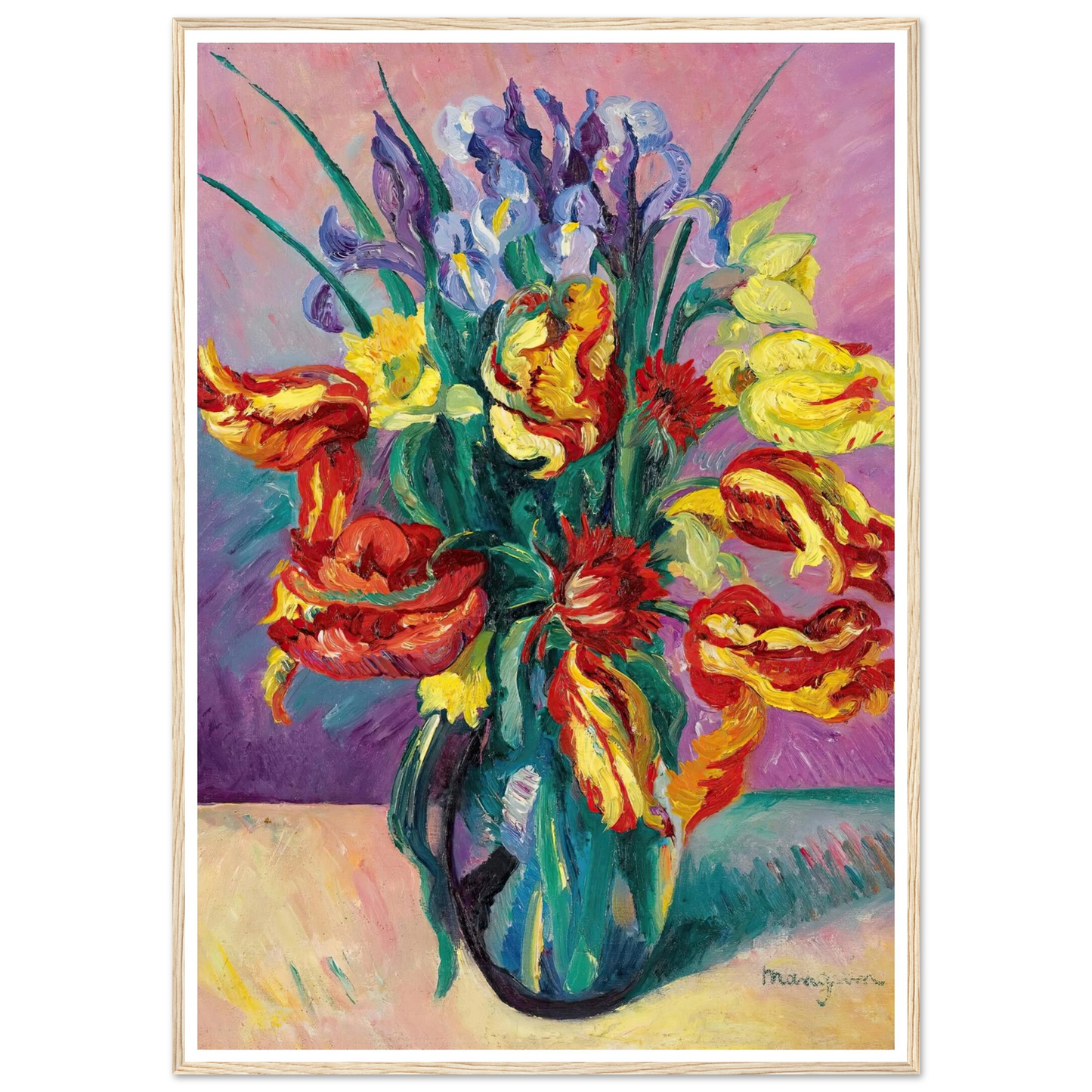 Tulipes Perroquet (1916) Art Print | Henri Manguin-Quipham Collections