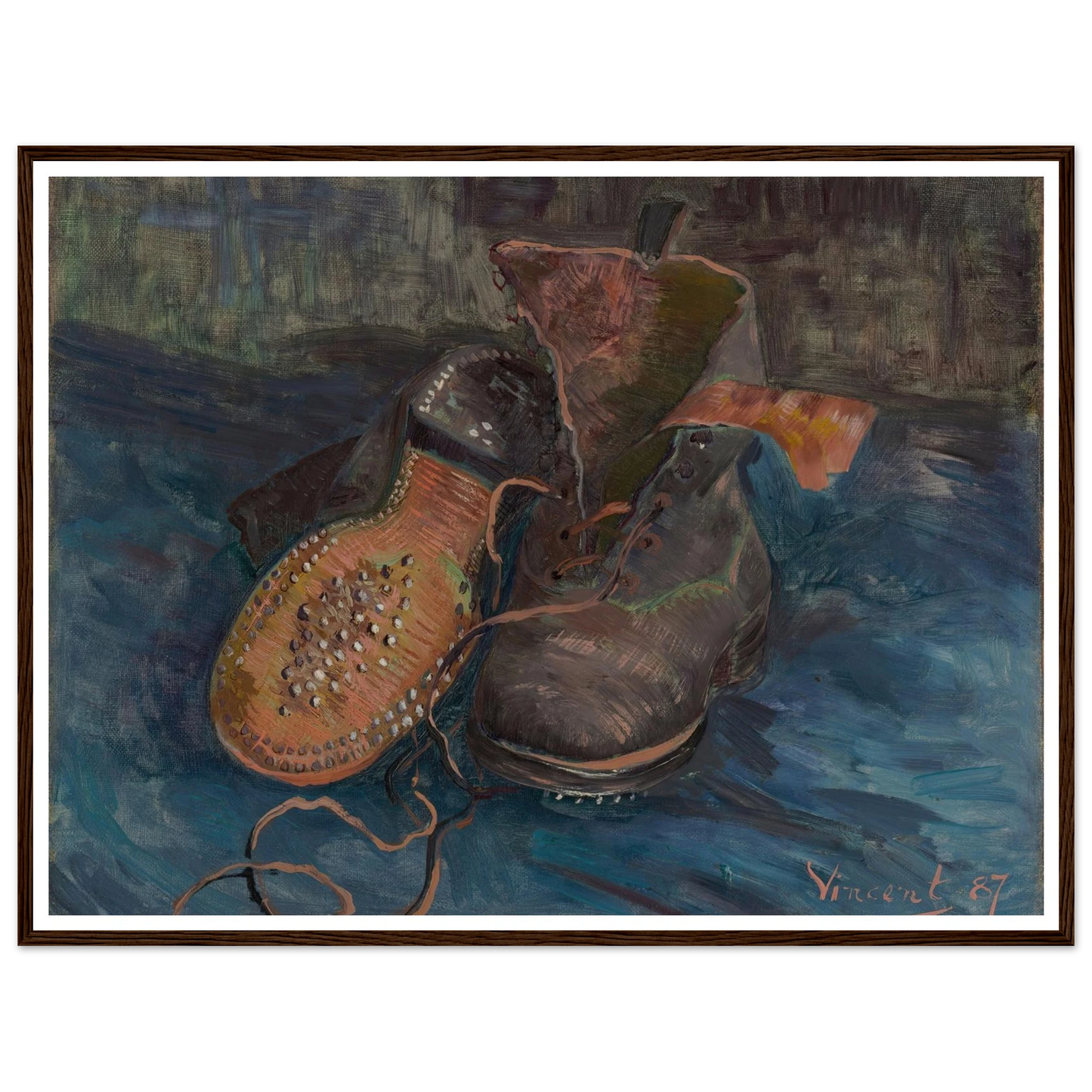 A Pair of Boots (1887) Art Print | Vincent van Gogh-Quipham Collections