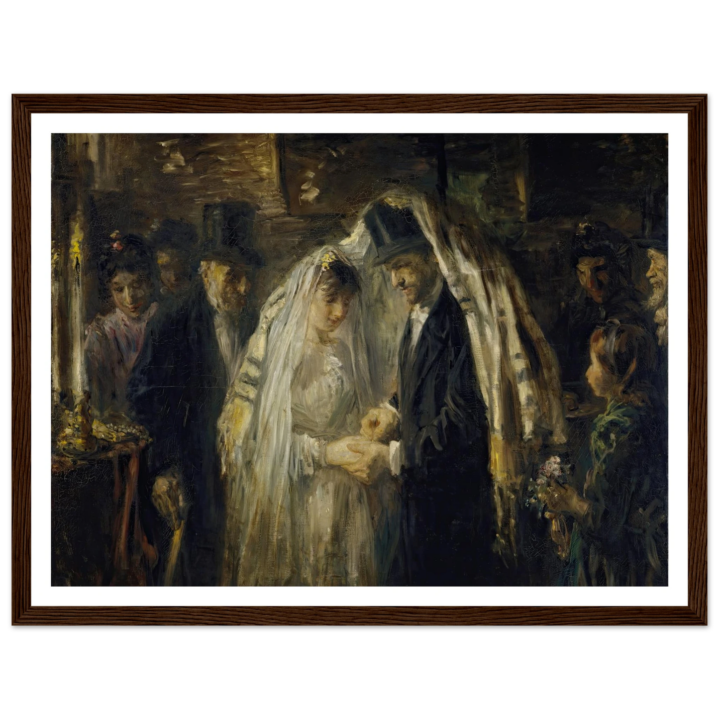 Jewish Wedding (1903) Art Print | Jozef Israels-Quipham Collections
