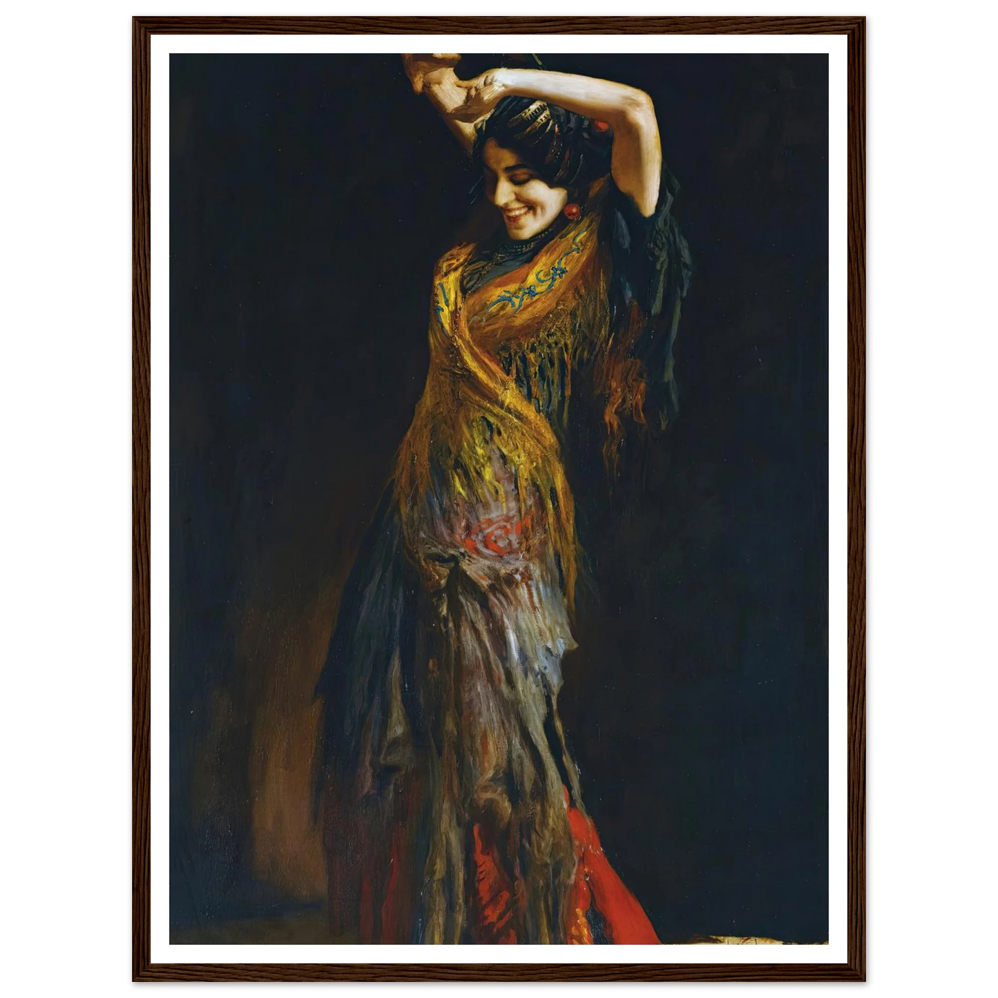 The Flamenco Dancer Art Print | Leopold Schmutzler-Quipham Collections