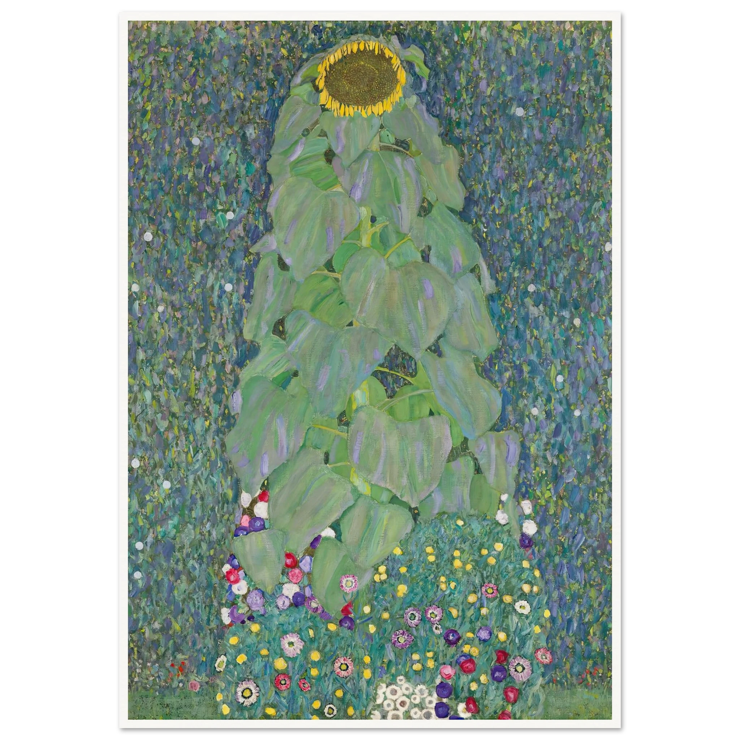 Sunflowers (1883) Art Print | Gustav Klimt-Quipham Collections