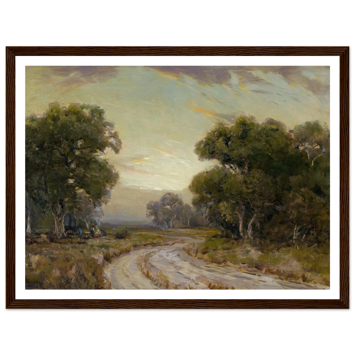Evening Near Jackson, Southwest Texas Art Print | Julian Onderdonk-Quipham Collections
