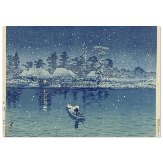 Ushibori (1930) Art Print | Kawase Hasui-Quipham Collections