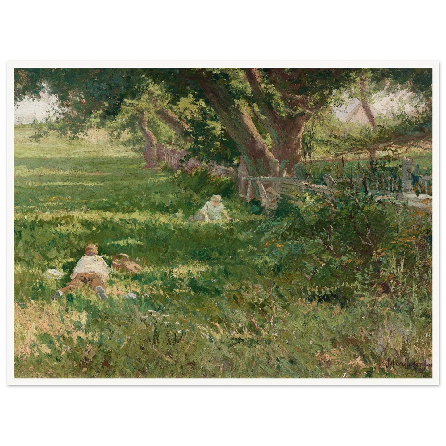 Springtime (1901) Art Print | Julian Onderdonk-Quipham Collections