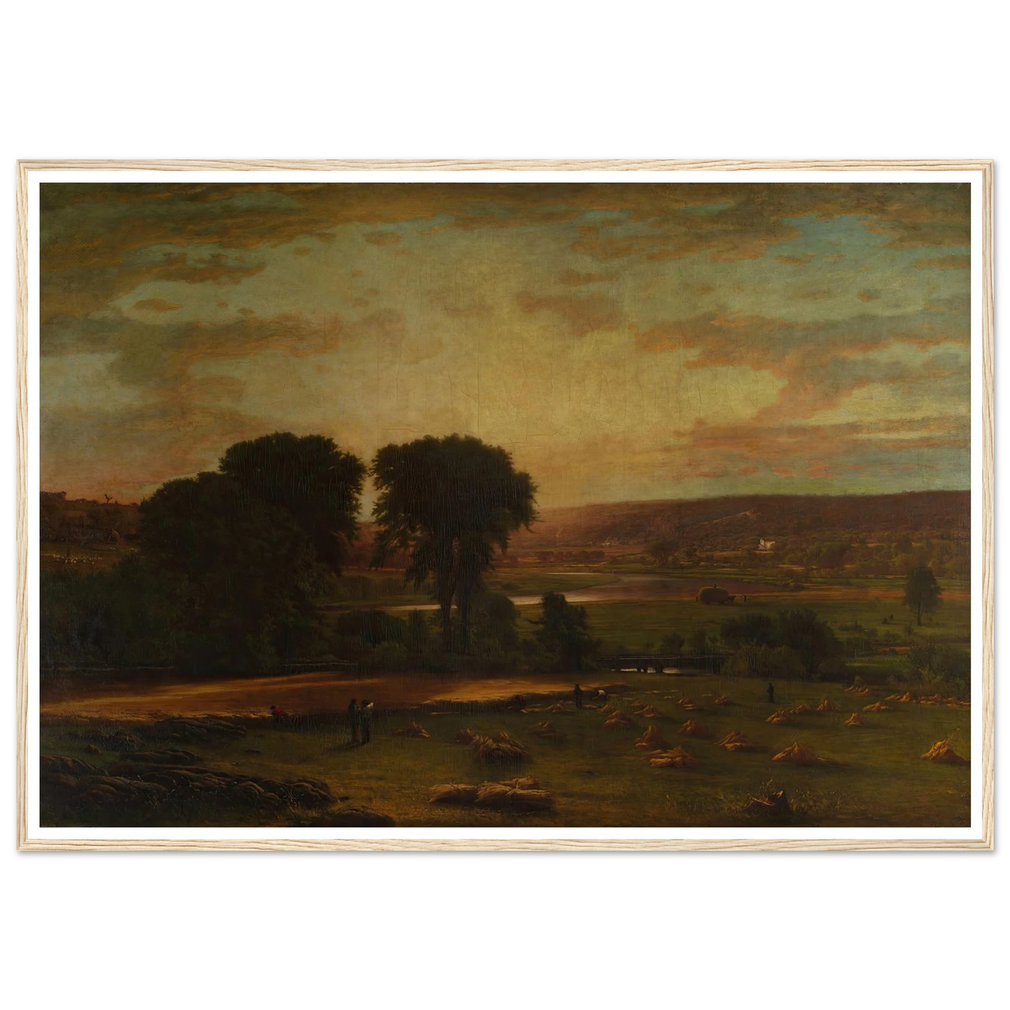 Peace and Plenty (1865) Art Print | George Inness-Quipham Collections