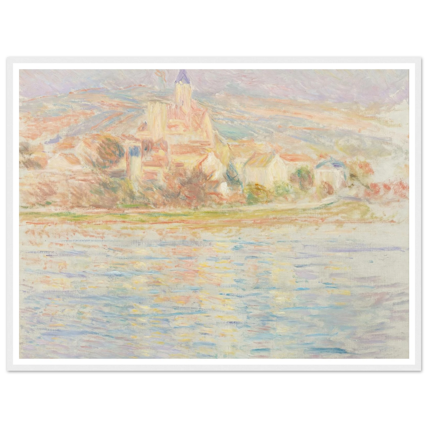 Vétheuil (circa 1901-1902) Art Print | Claude Monet-Quipham Collections