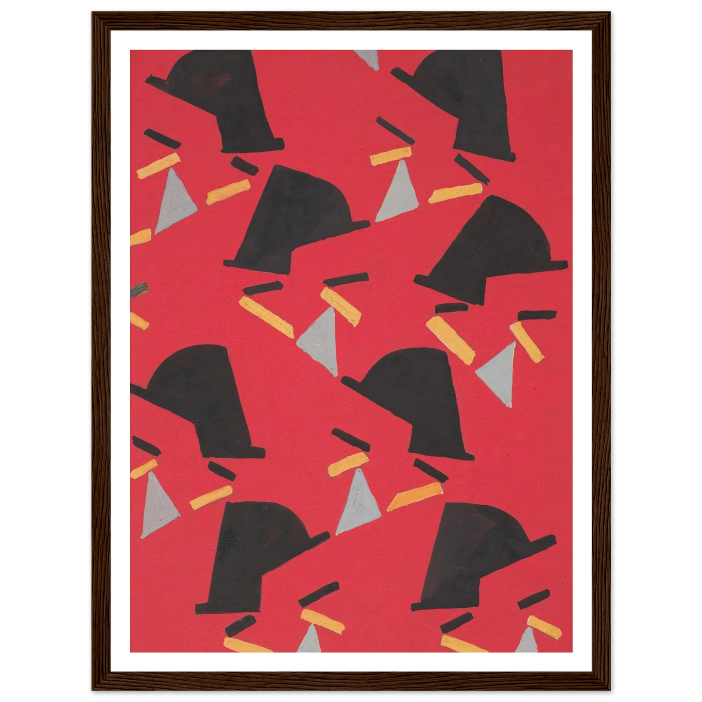 Untitled (Textile design no II) (circa 1925) Art Print | Frances Hodgkins-Quipham Collections