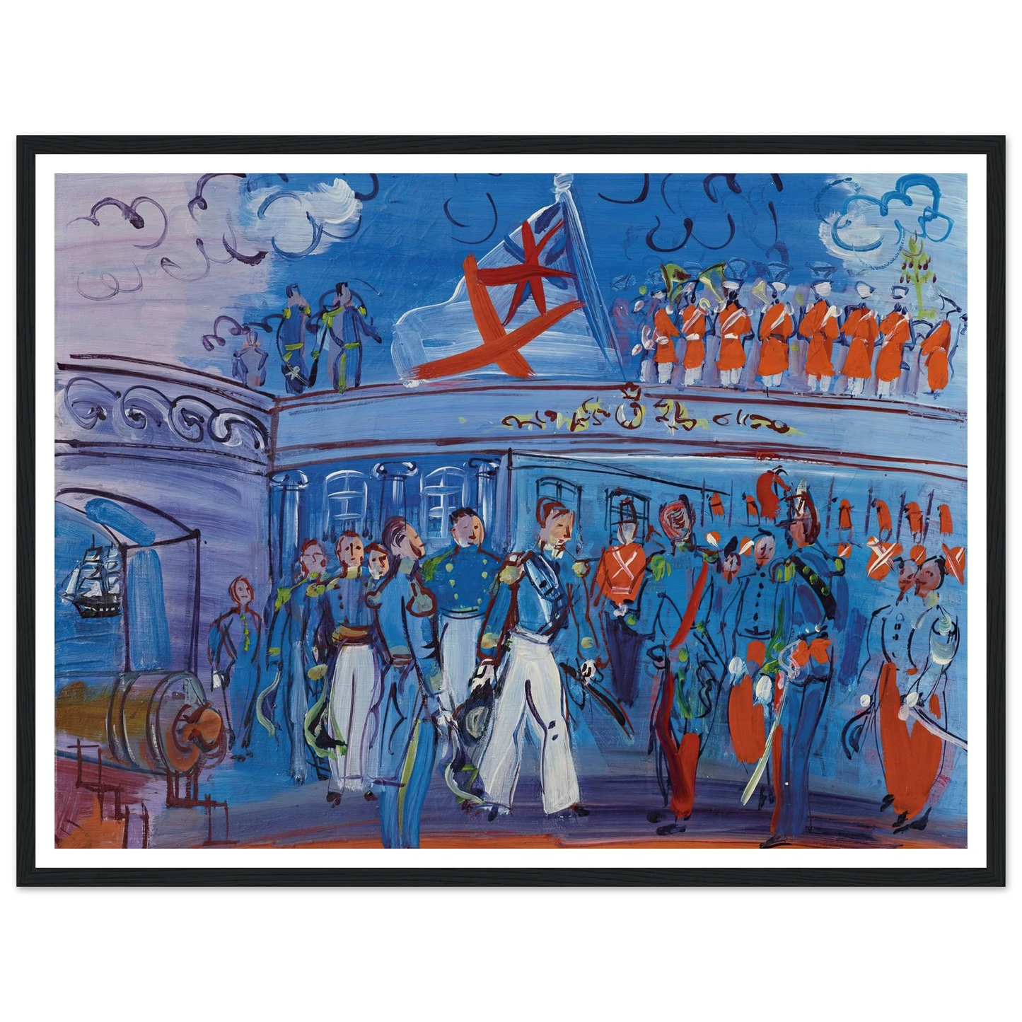 D’après Constantin Guys (circa 1935) Art Print | Raoul Dufy-Quipham Collections